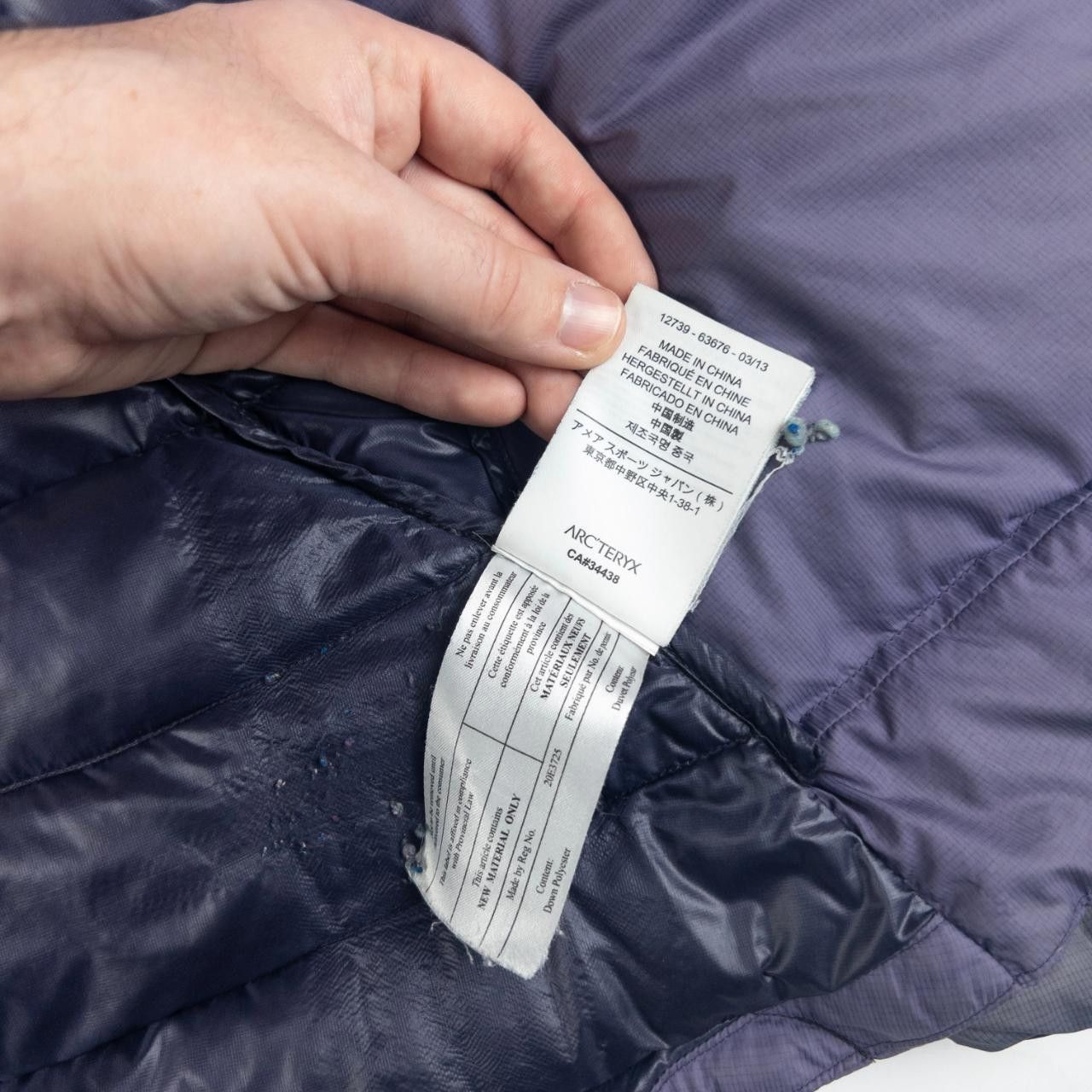 Arc'teryx Vintage Arcteryx Lightweight Padded Zip Up Jacket Size M Size M / US 6-8 / IT 42-44 - 8 Thumbnail