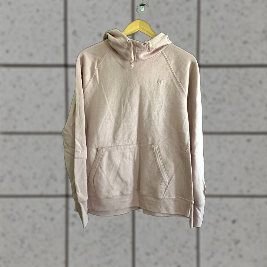 Champion Champion Hoodie Sweatshirt Adult Large Pink Pullover Sweatshirt Hoodie Women Activewear Pullover Pullover Size L / US 10 / IT 46 - 1 Thumbnail