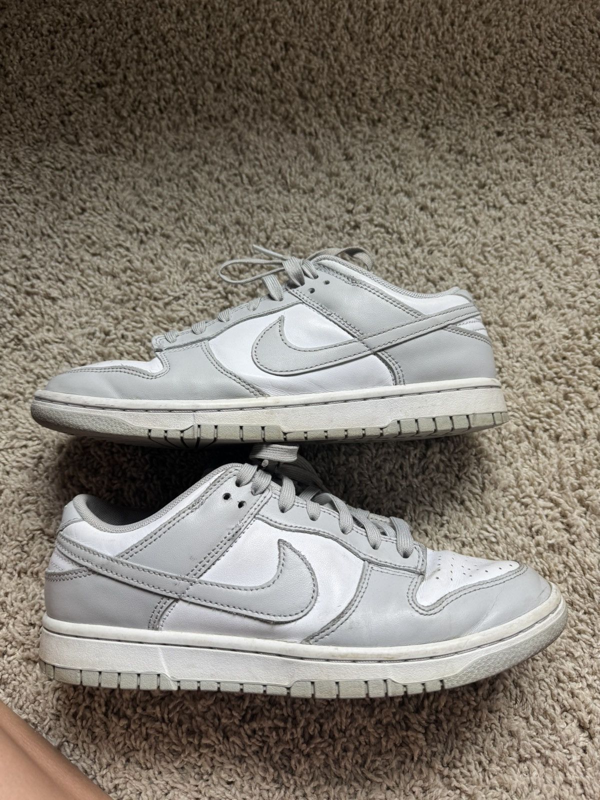 Nike Dunk Low Grey Fog Size US 8.5 / EU 41-42 - 2 Thumbnail