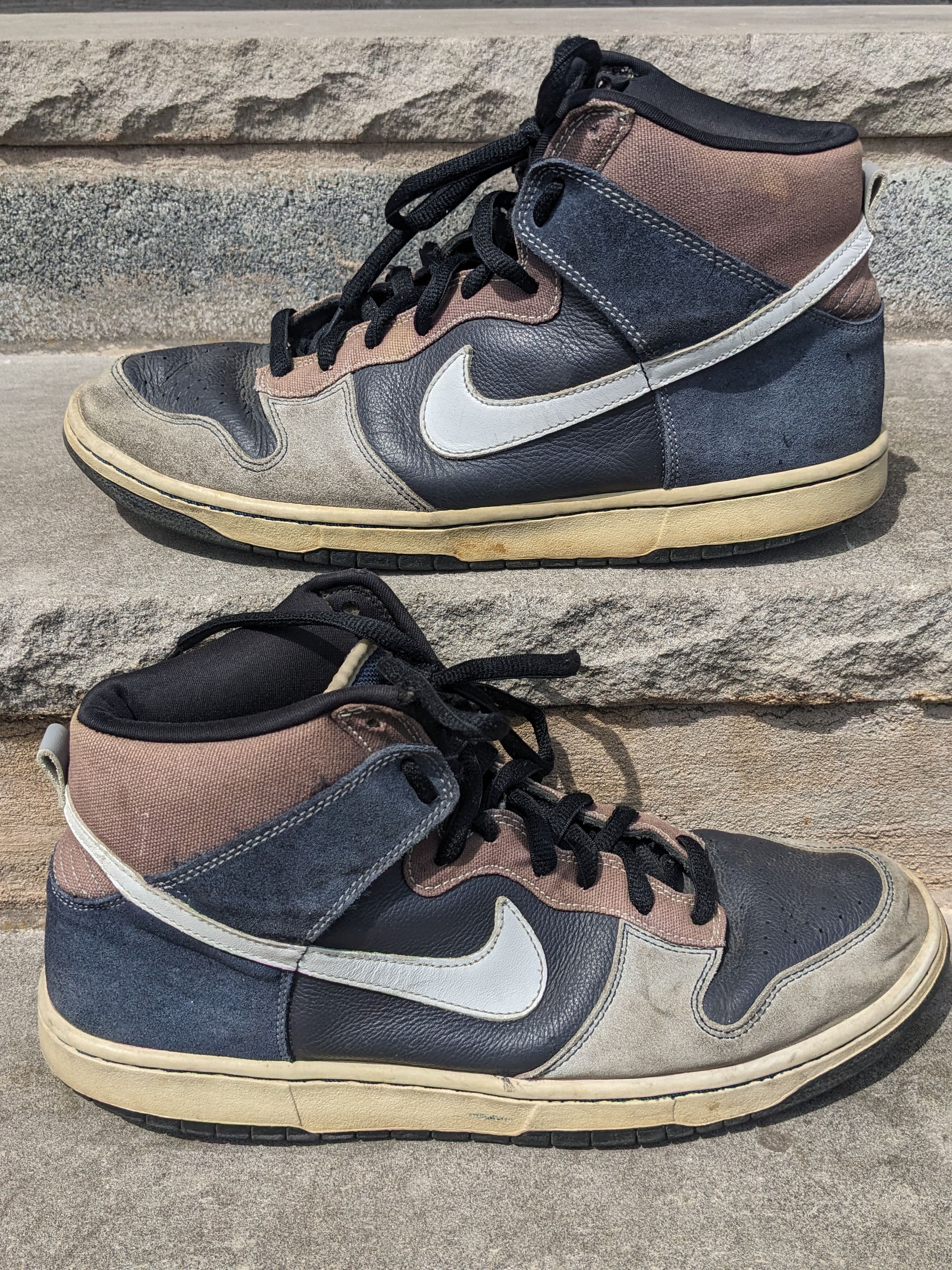 Nike × Vintage Vintage 2008 Nike Dunk Pro SB High 305050-015 Size 13 Size US 13 / EU 46 - 1 Thumbnail
