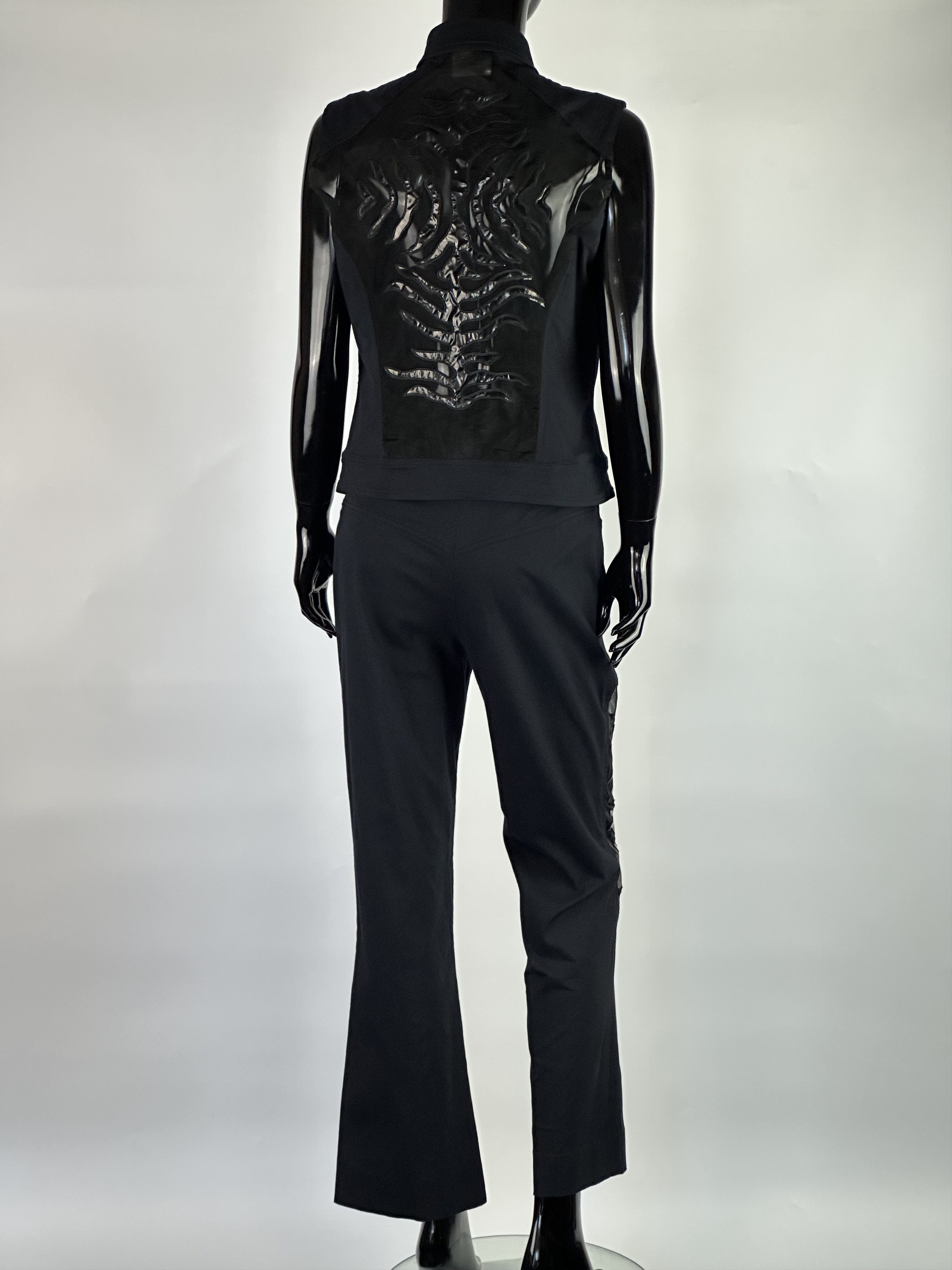 Thierry Mugler Thierry Mugler Suit Size M/L Size 34" / US 12 / IT 48 - 4 Thumbnail
