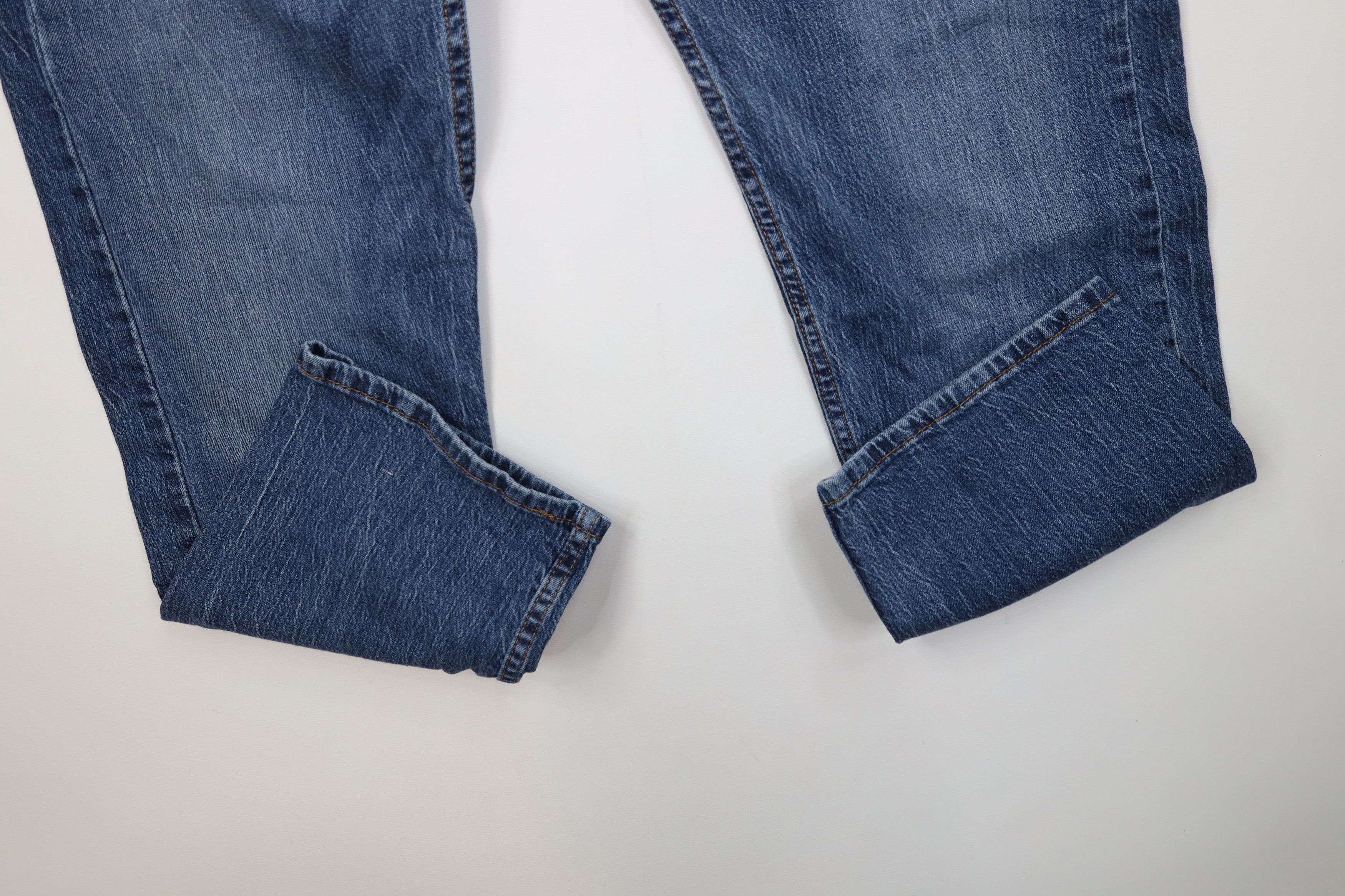Levi's Vintage Y2K Levis 505 Regular Fit Straight Leg Jeans Blue Size US 38 / EU 54 - 5 Thumbnail