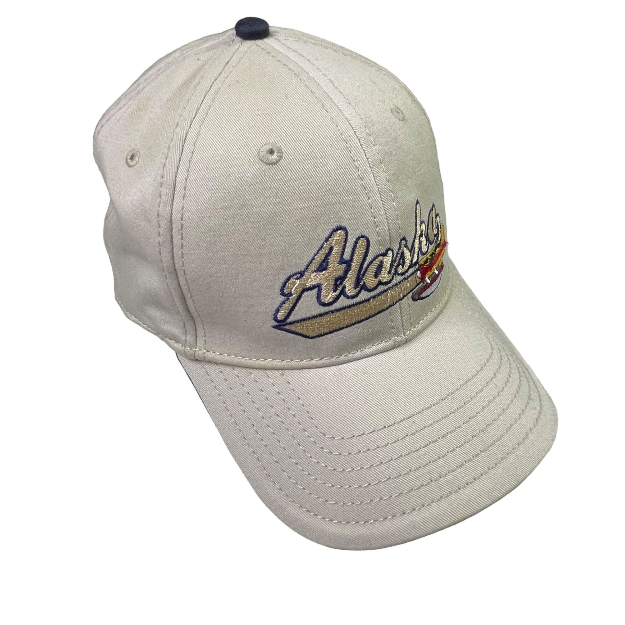 Other Alaska Hat Adjustable Strap Baseball Cap Airplane Embroider Size ONE SIZE - 1 Thumbnail