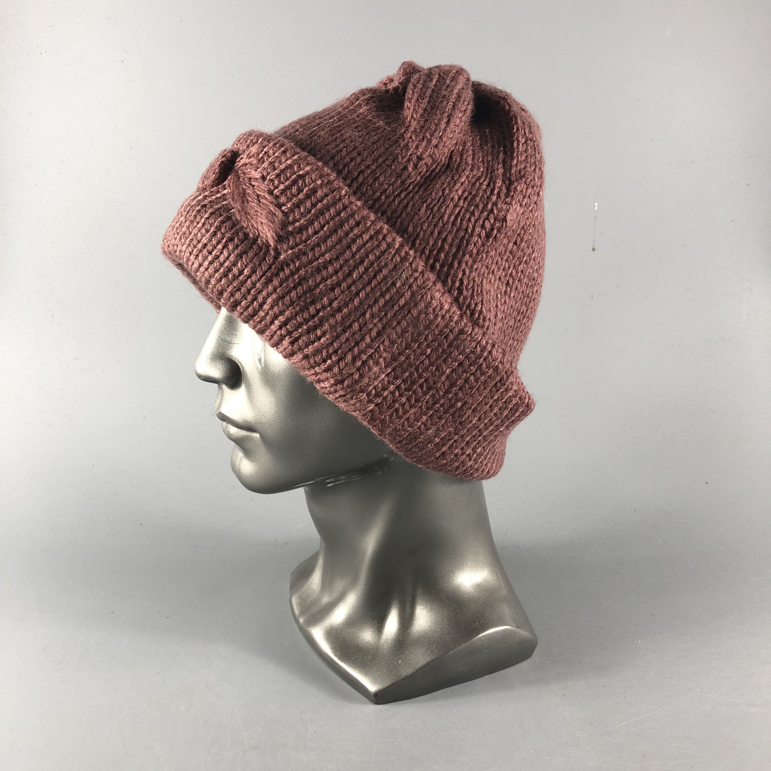 Vintage Japanese Brand Beanie Snowcap Snow Hat B1058 Size ONE SIZE - 2 Thumbnail