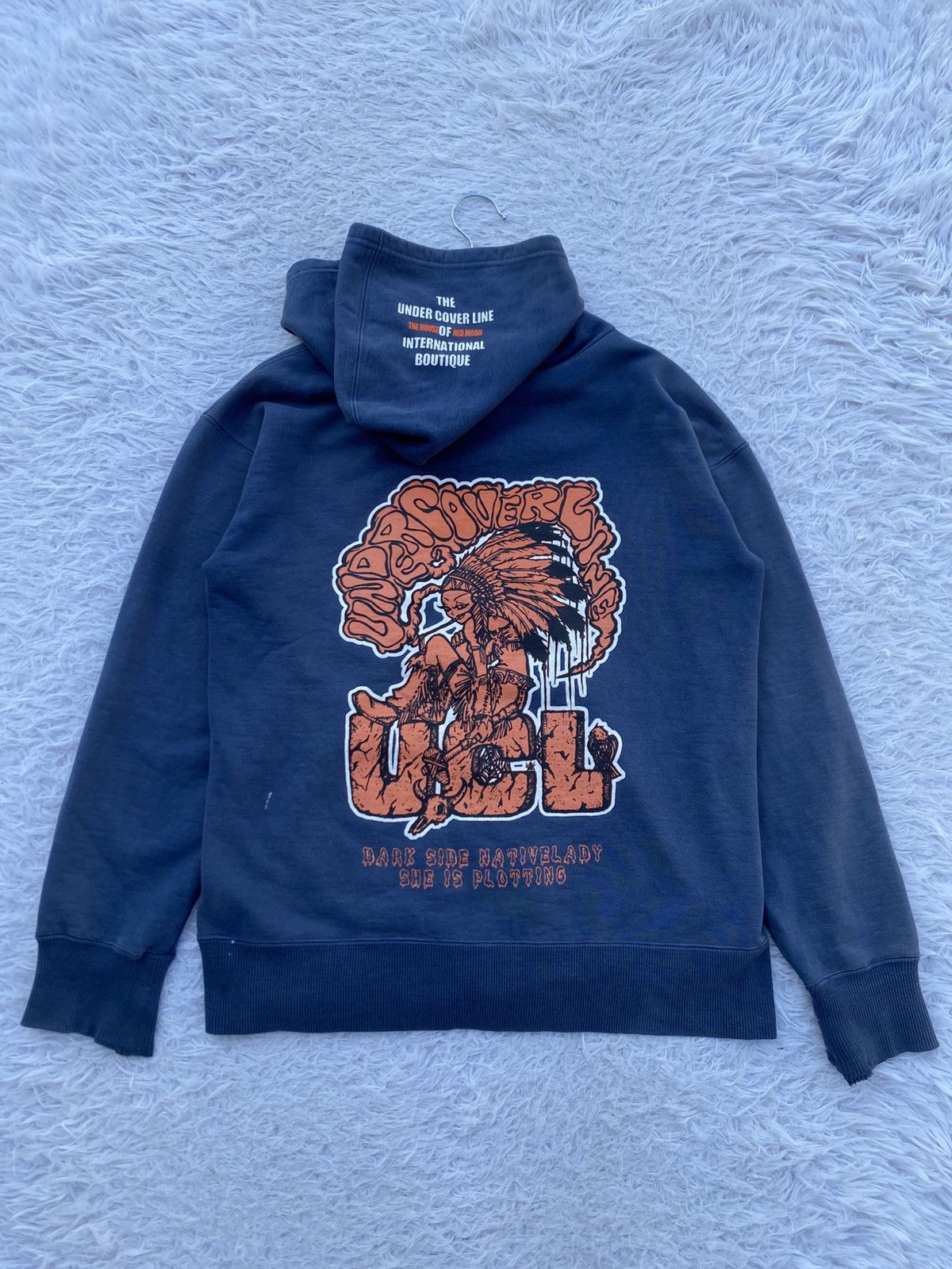Redmoon Rare Vintage Japanese Brand Red Moon Sweater Hoodie Size US M / EU 48-50 / 2 - 2 Thumbnail