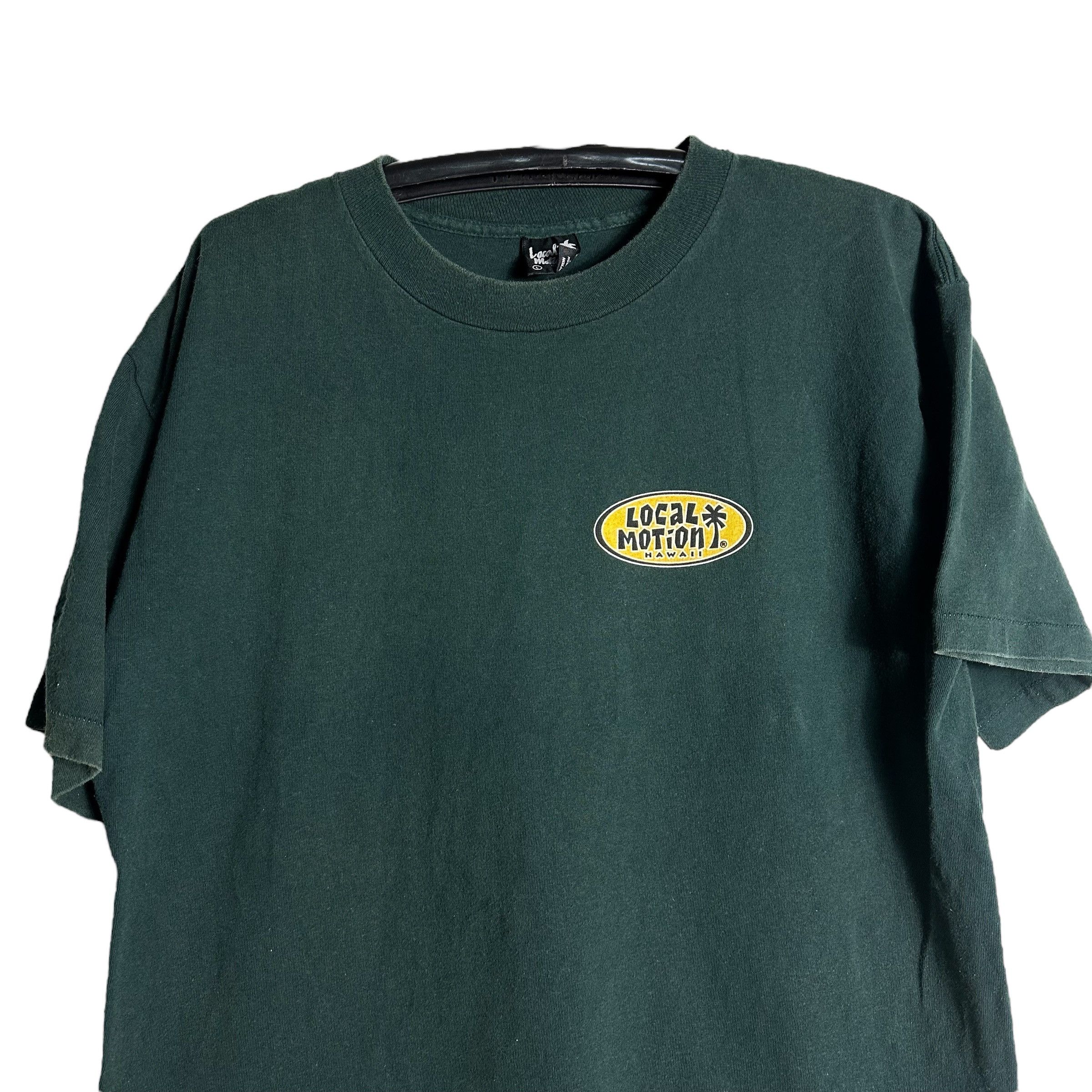 Vintage 🔥RARE🔥Vintage Local Motion Hawaii Spell Out T-shirt Size US M / EU 48-50 / 2 - 3 Thumbnail