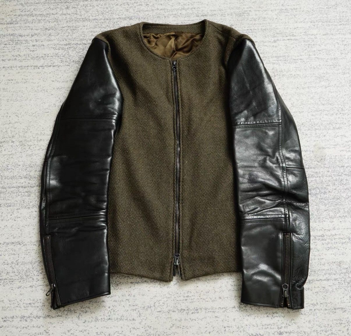 Iroquois Japan Iroquois Fall/Winter Horsehide & Wool Jacket Size US M / EU 48-50 / 2 - 1 Thumbnail