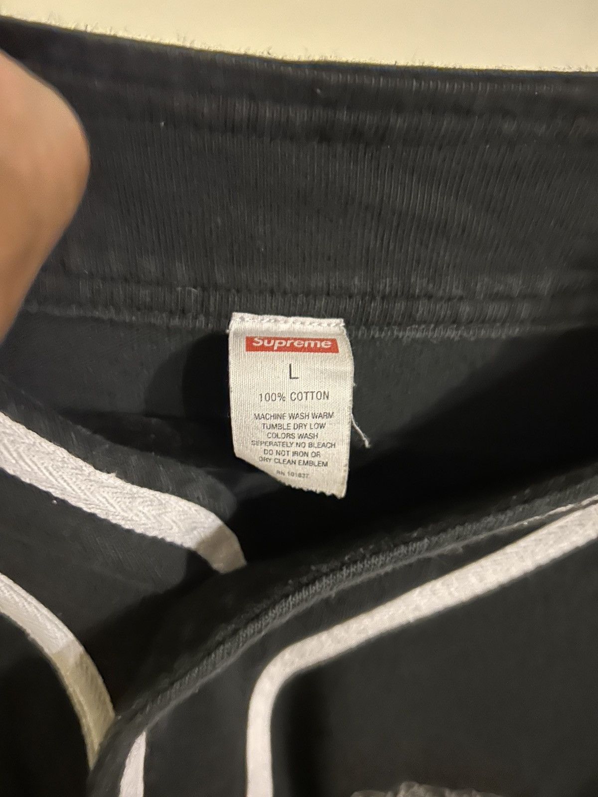 Supreme Supreme Color Blocked Baseball Top Size US L / EU 52-54 / 3 - 4 Thumbnail