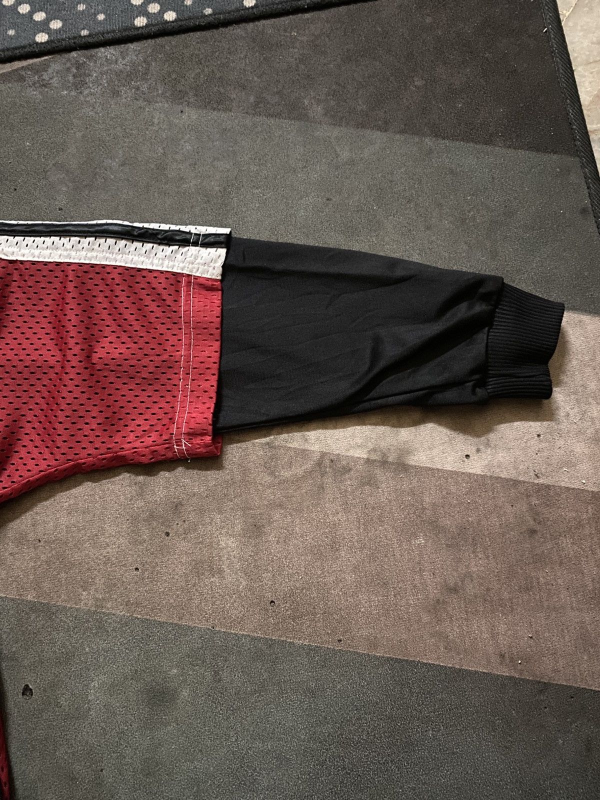 Adidas Vintage 90s Adidas Full Mesh Trefoil Big Logo Track Jacket Size US M / EU 48-50 / 2 - 5 Thumbnail