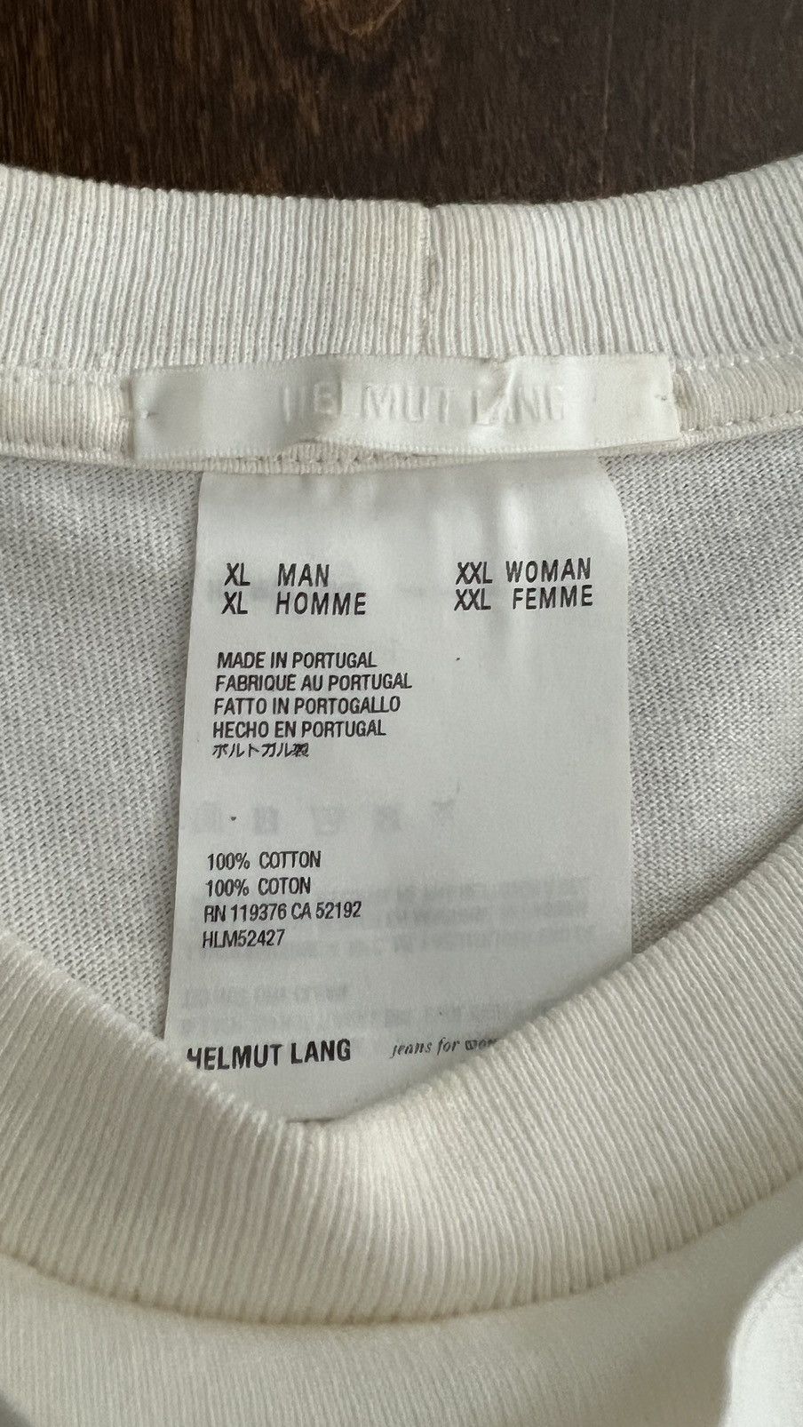 Helmut Lang Helmut Lang White Buckle Top Size US XL / EU 56 / 4 - 4 Thumbnail