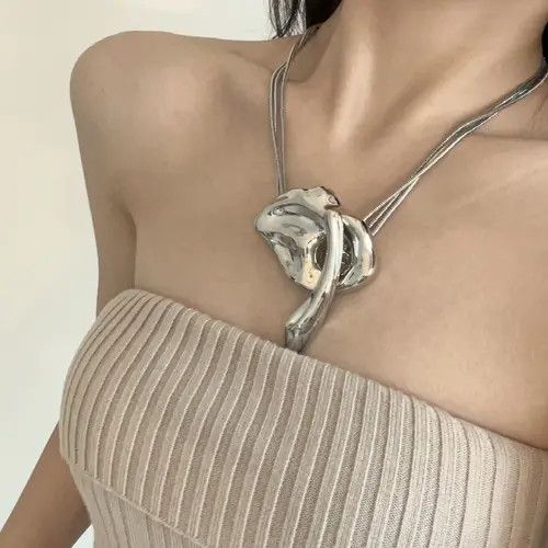 Other Dark STEAL! Y2K Chains Necklace Chain Size ONE SIZE - 3 Thumbnail