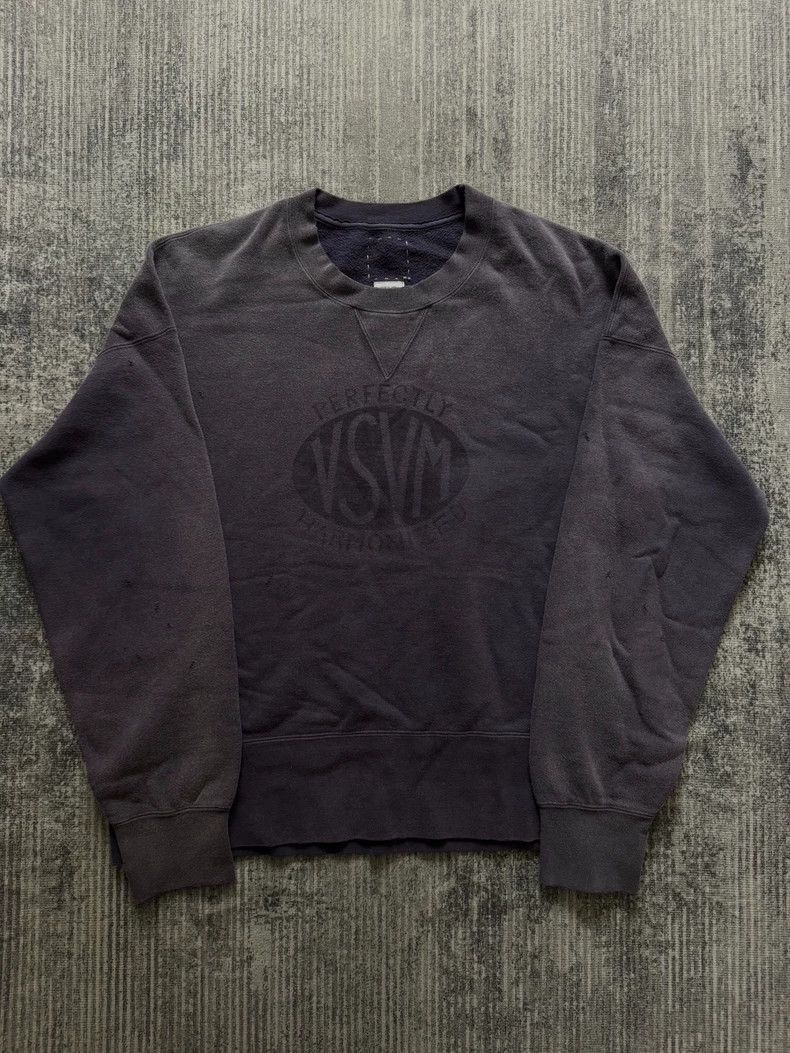 Visvim VisvimVISVIM Court Sweat L/S Crash Purple Sweatshirt-2504 Size US M / EU 48-50 / 2 - 1 Thumbnail