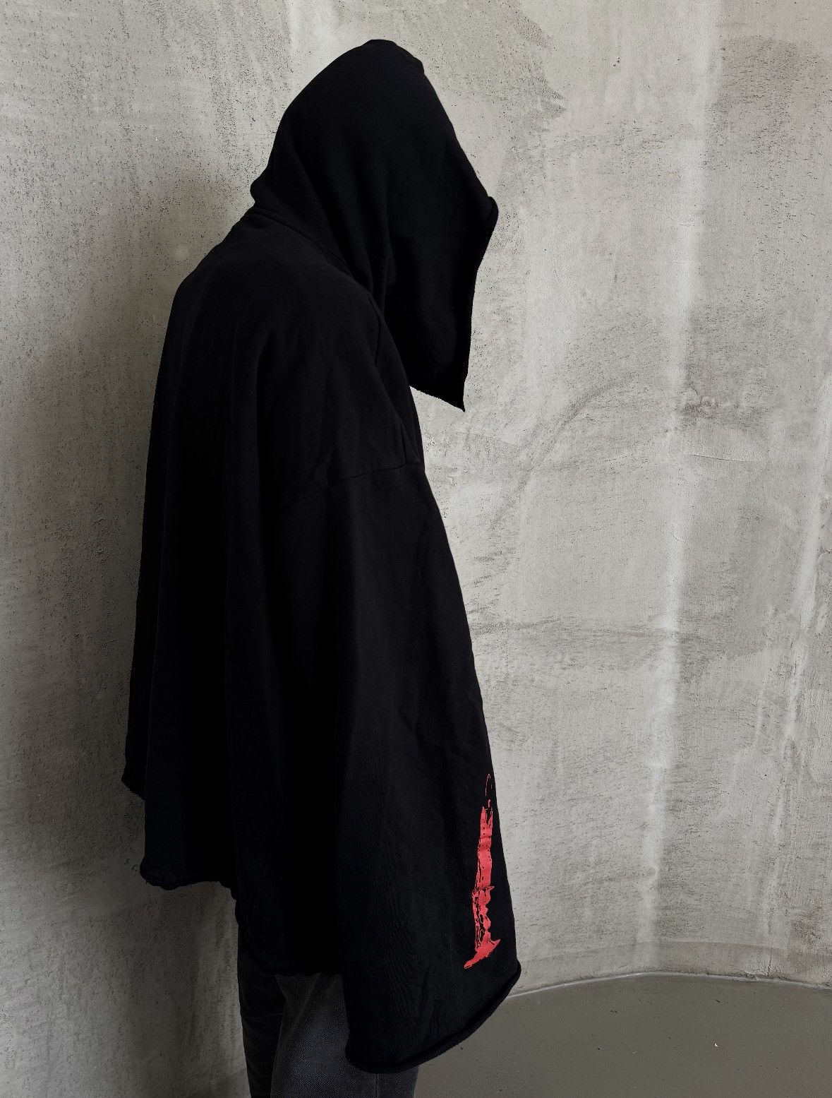 Raf Simons Raf Simons Oversized Printed Scarf Hoodie SS22 Size US XL / EU 56 / 4 - 3 Thumbnail