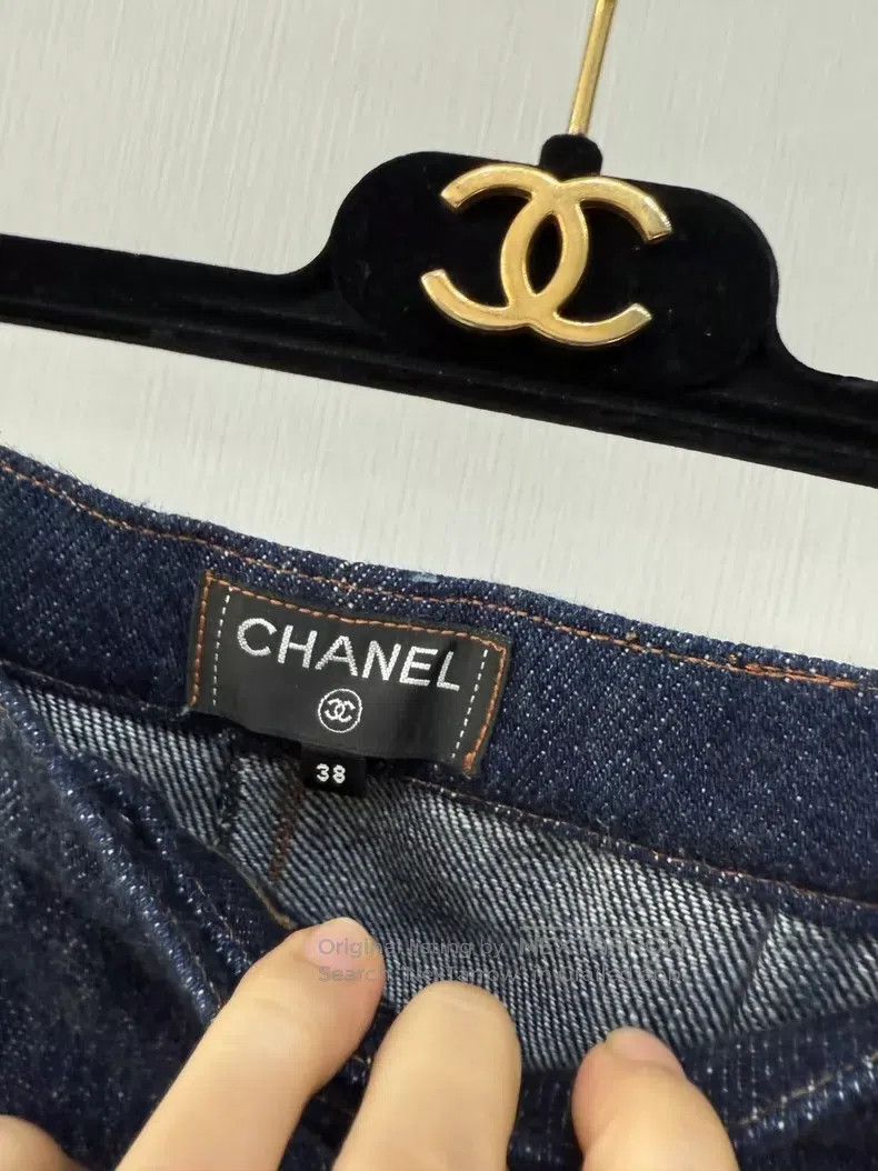 Chanel Chanel Letter jeans Size 25" / US 0 / IT 36 - 3 Thumbnail