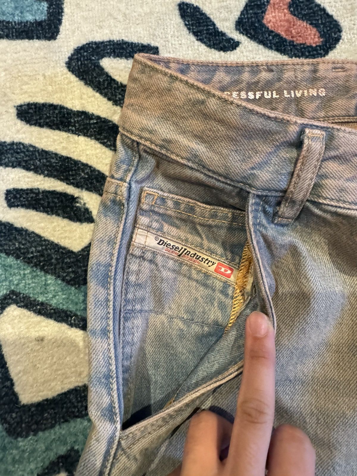 Diesel Diesel Denim Cargo Pants Size US 28 / EU 44 - 4 Thumbnail