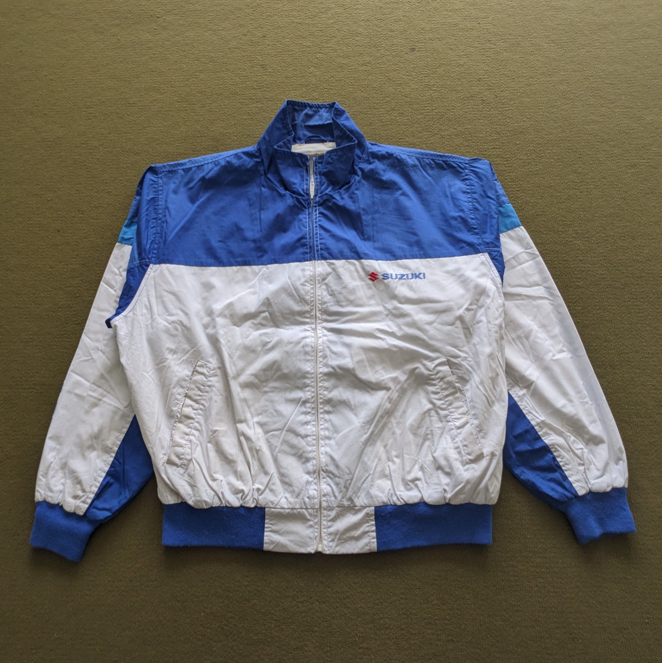 Japanese Brand Vintage SUZUKI Motorsports Racing Jacket Size US XL / EU 56 / 4 - 2 Thumbnail