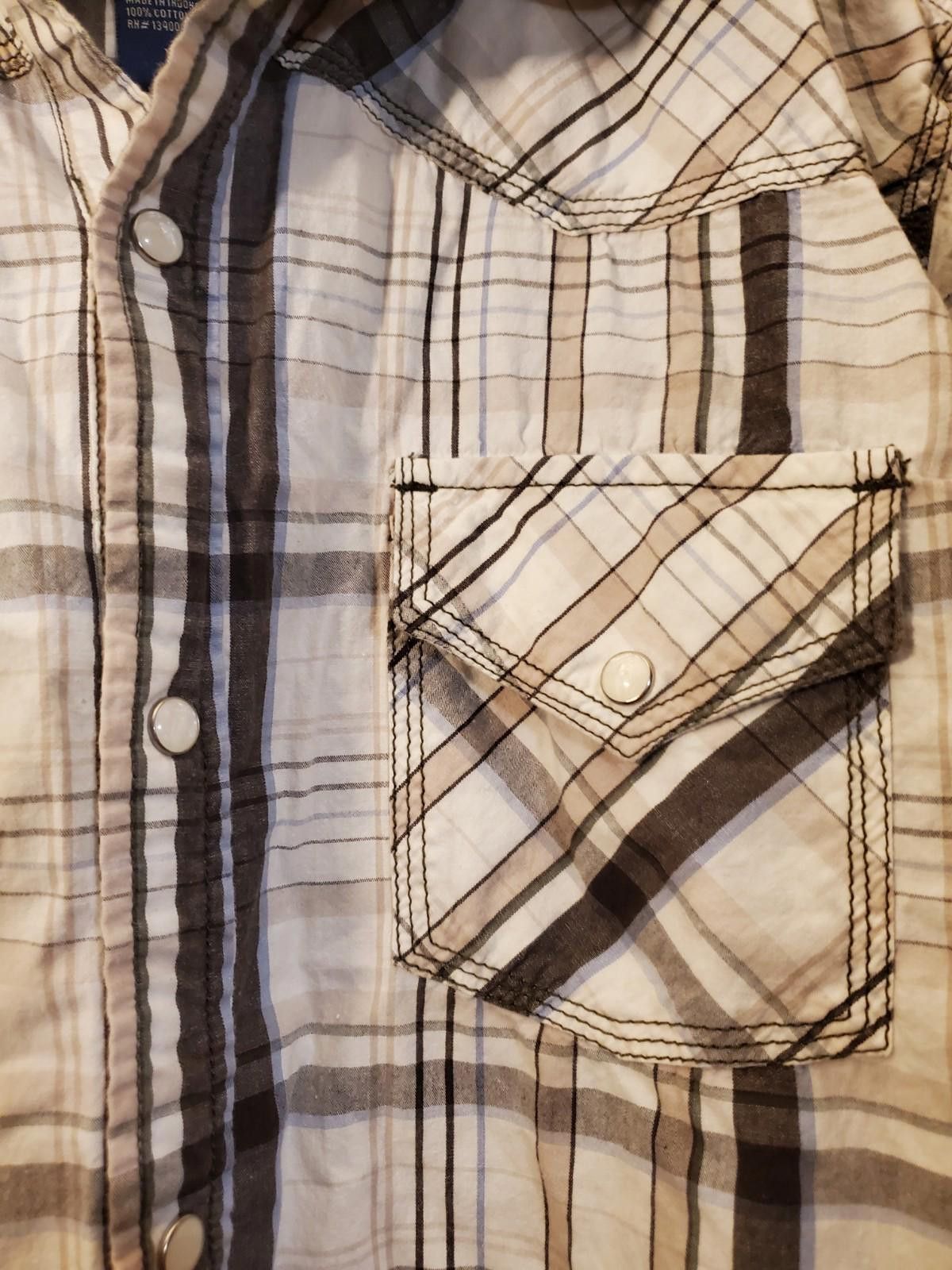 Designer Authentic Durable goods Supply Western Pearl Buttonsnap Xl Size US XL / EU 56 / 4 - 3 Thumbnail