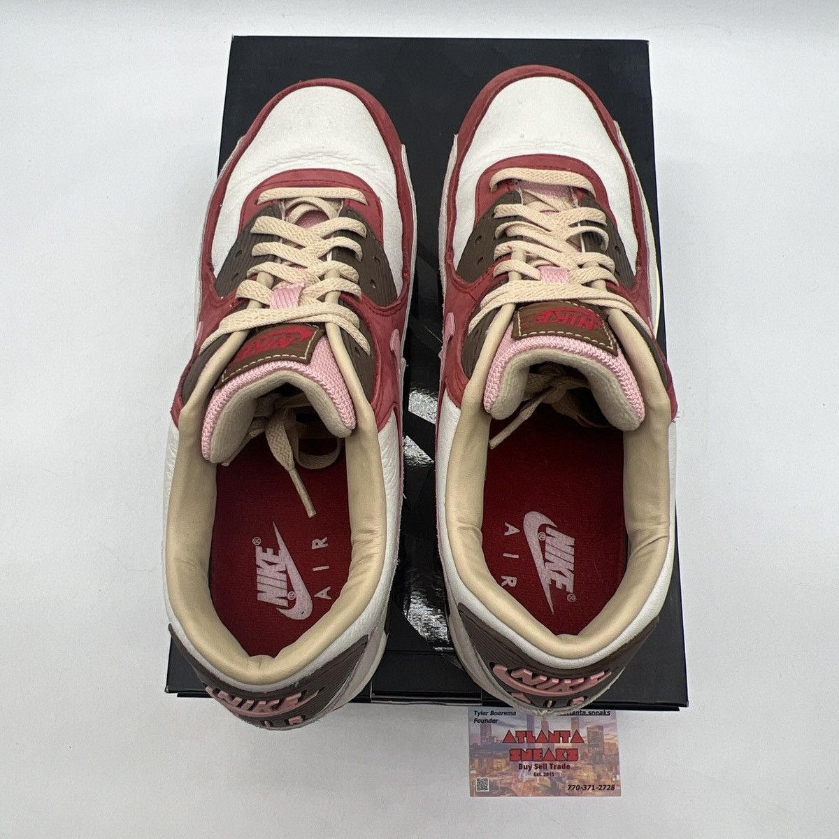 Nike Dqm x air max 90 bacon Size US 12 / EU 45 - 7 Thumbnail