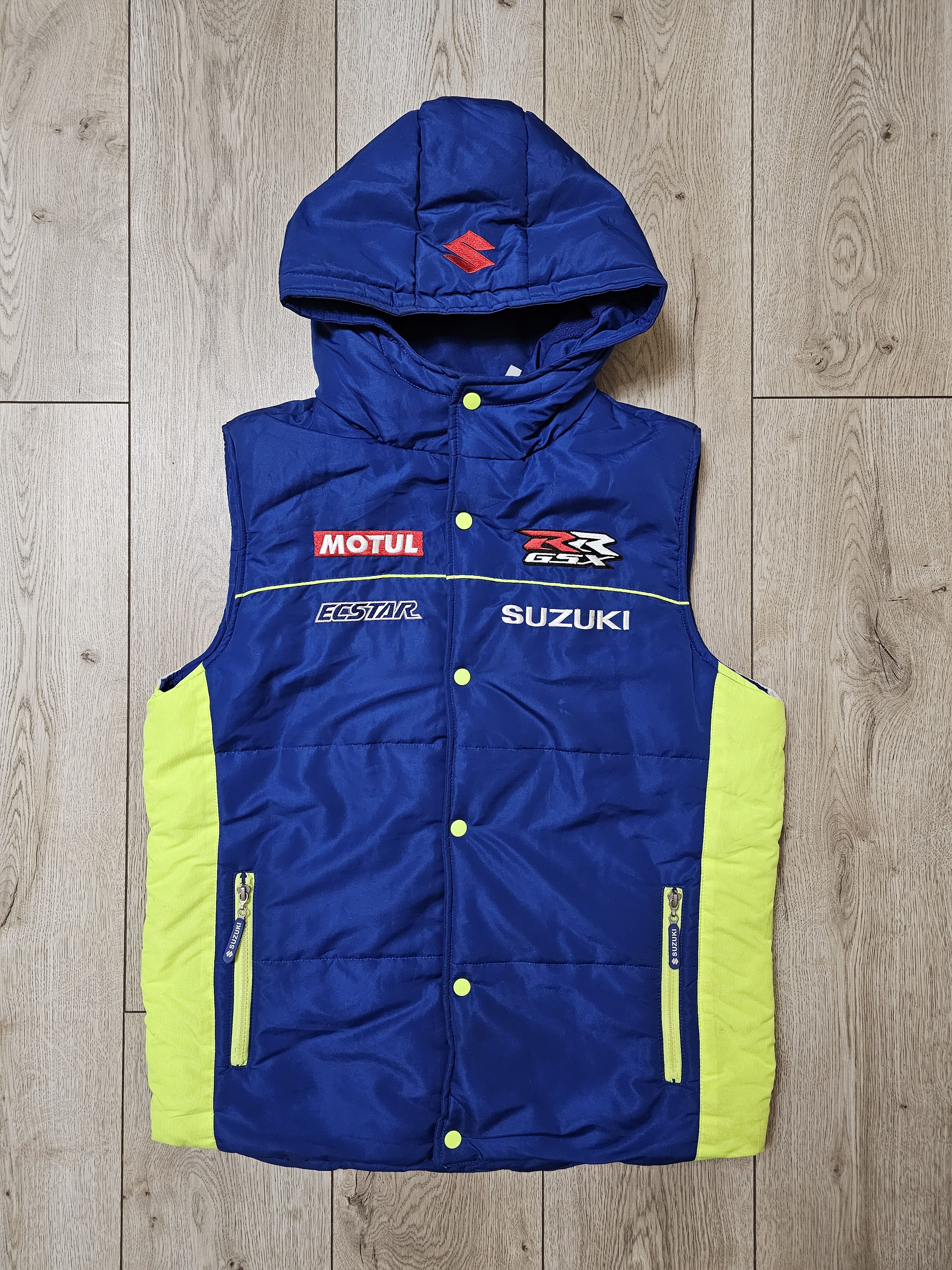 Formula 1 SUZUKI RACING TEAM VEST SUZIKI MOTORCROSS VEST SUZUKI ECSTAR Size US L / EU 52-54 / 3 - 1 Thumbnail
