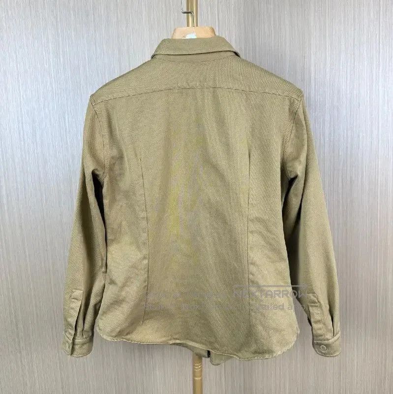 Miu Miu Miu Miu Khaki Cotton Women's Shirt . Size L / US 10 / IT 46 - 2 Thumbnail