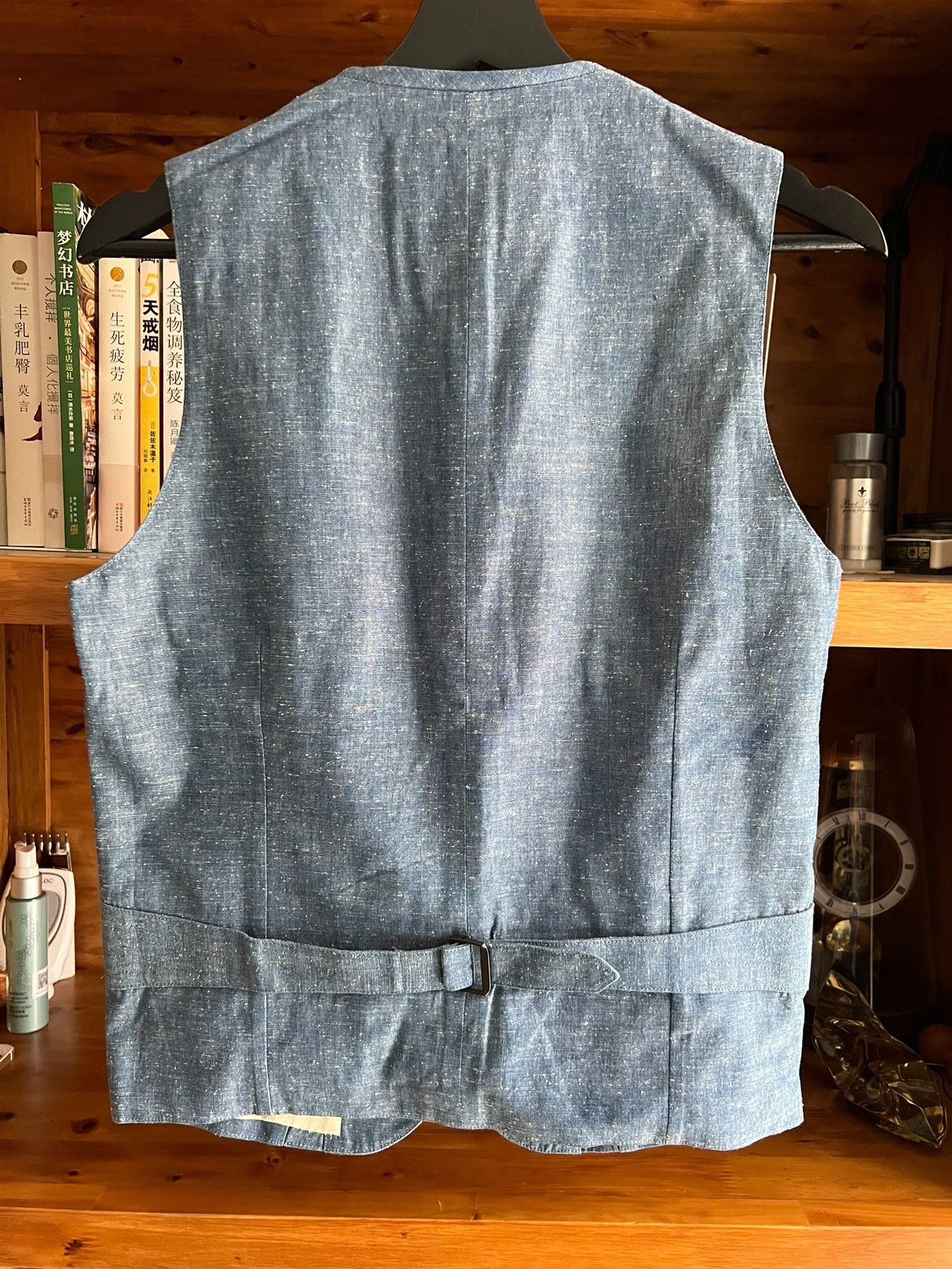 Orgueil Orgueil Indigo Dyed Vintage Denim Vest Size US M / EU 48-50 / 2 - 5 Thumbnail