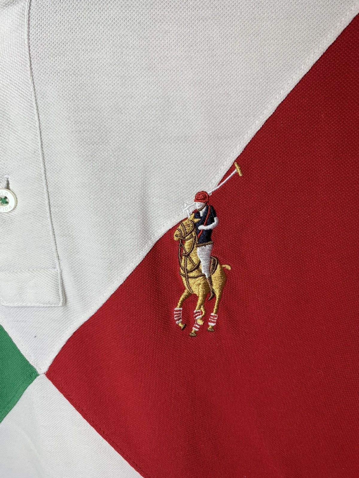 Lauren Ralph Lauren × Polo Ralph Lauren × Ralph Lauren Vintage Polo Ralph Lauren Polo t-shirt cheef keef Italy 10 Size US L / EU 52-54 / 3 - 2 Thumbnail