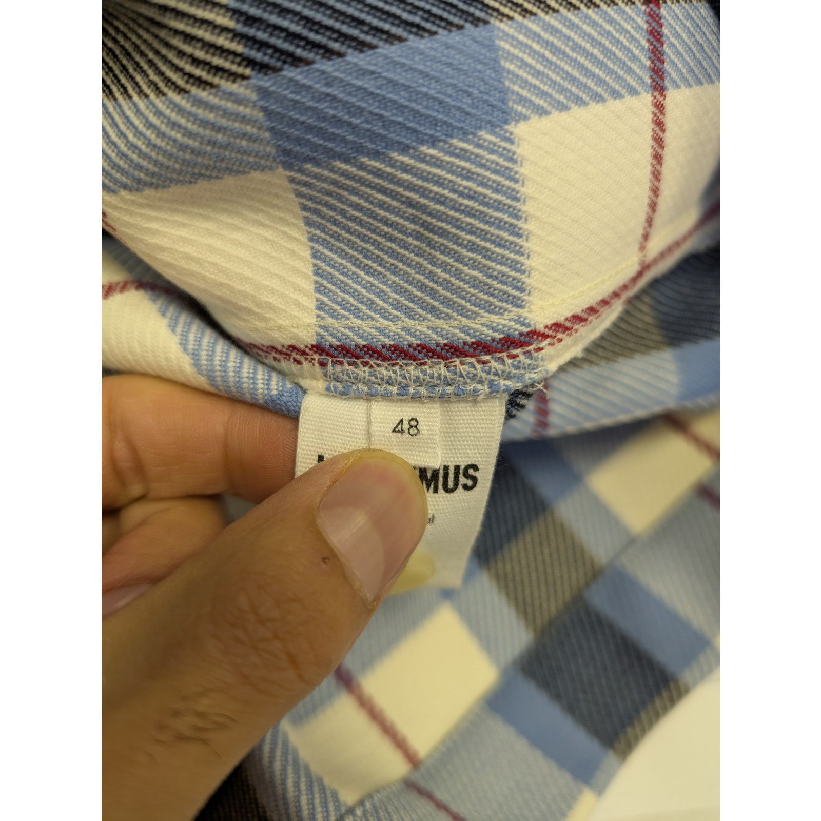 Jacquemus o1rshd1 LA Chemise Button up Shirt in Multicolor Size US M / EU 48-50 / 2 - 18 Thumbnail