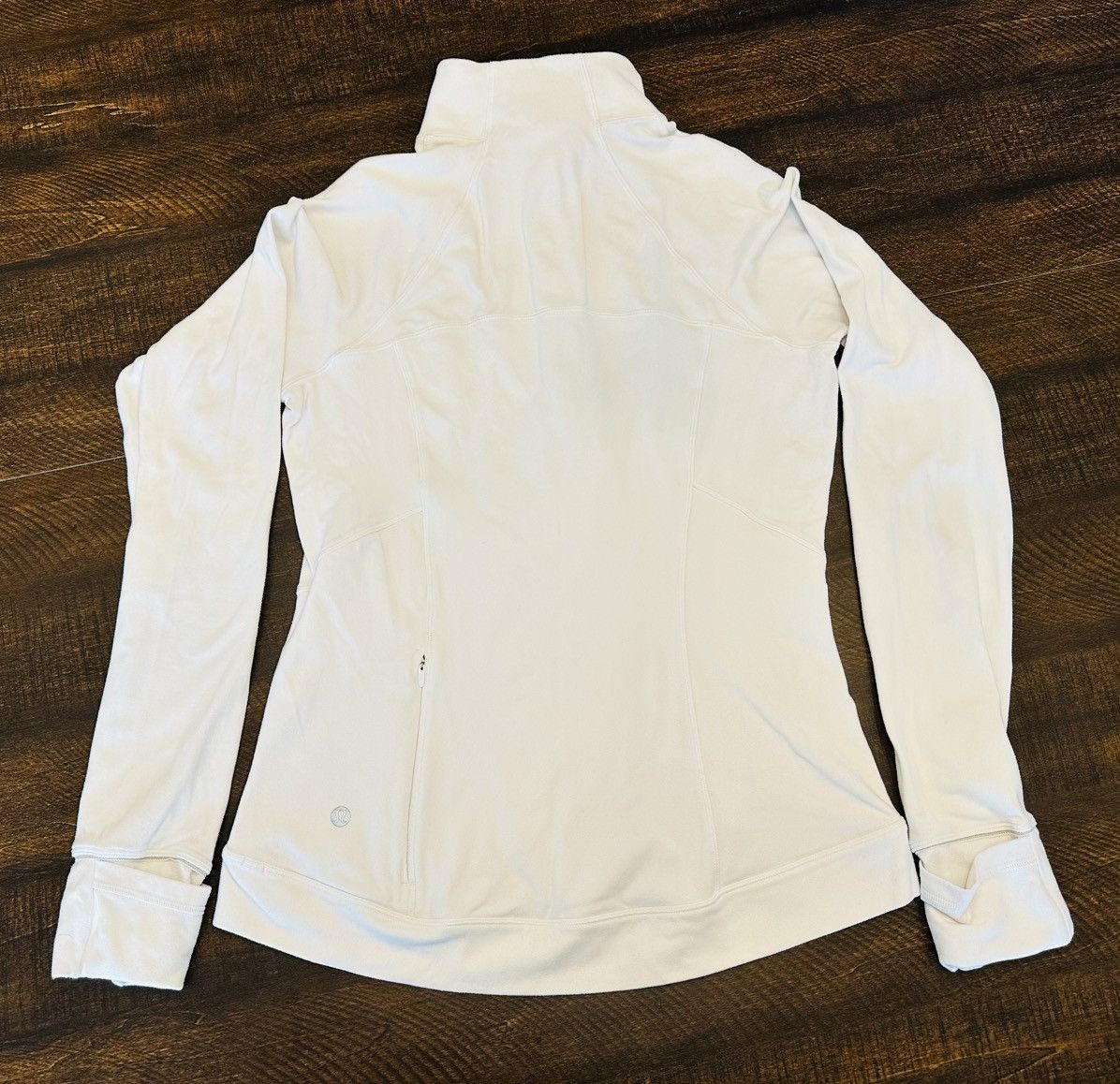 Lululemon Lululemon White Long Sleeve Quarter Zip Pullover Size 8 Size M / US 6-8 / IT 42-44 - 7 Thumbnail