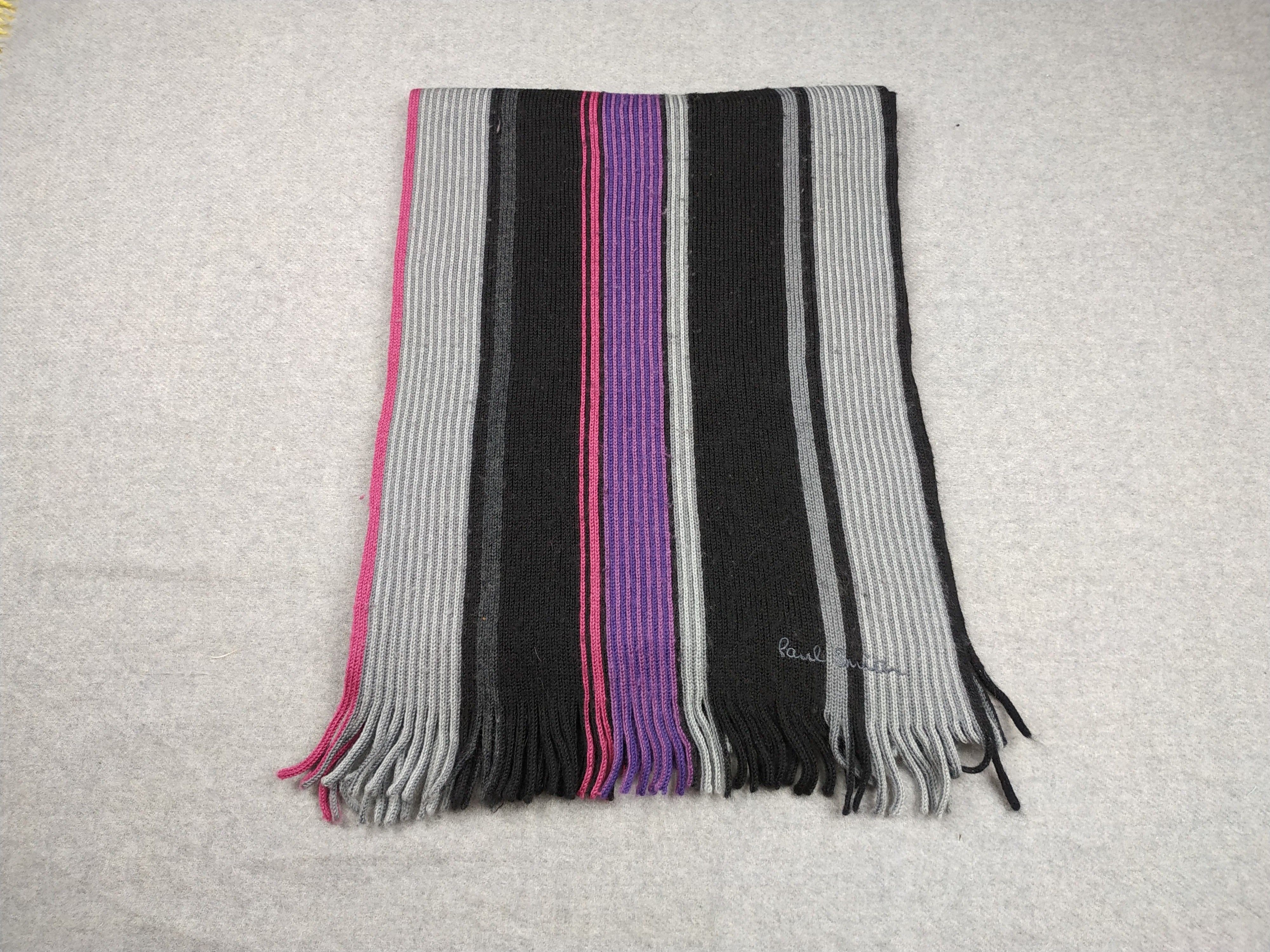 Paul Smith × Vintage Paul Smith Scarf / Muffler / Neckwear - WW650 Size ONE SIZE - 5 Thumbnail