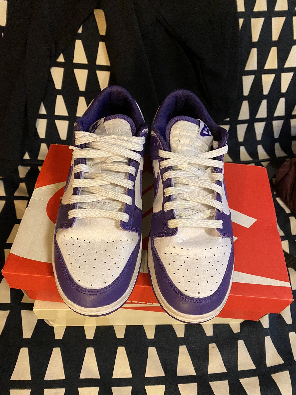 Nike Court Purple Dunk Low Grailed