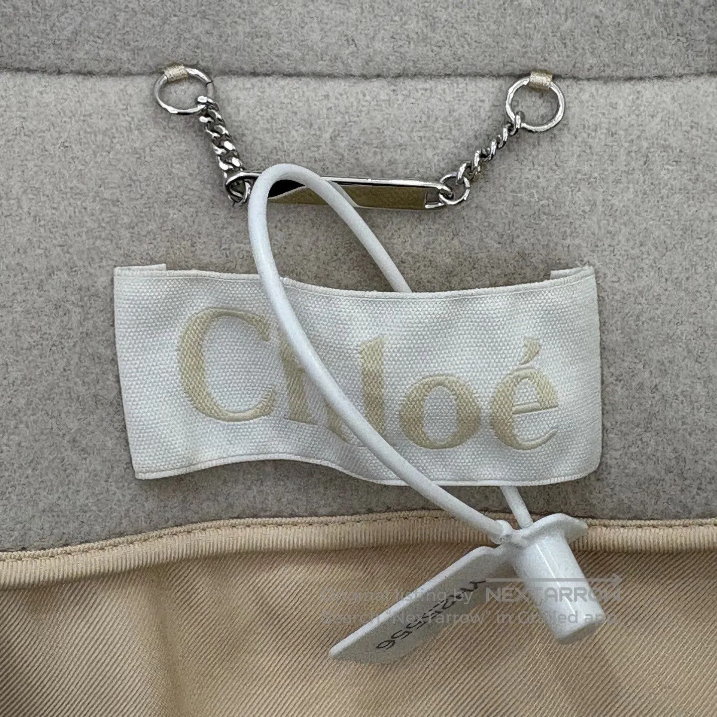 Chloe Chloe size36 White wool coat Size M / US 6-8 / IT 42-44 - 3 Thumbnail