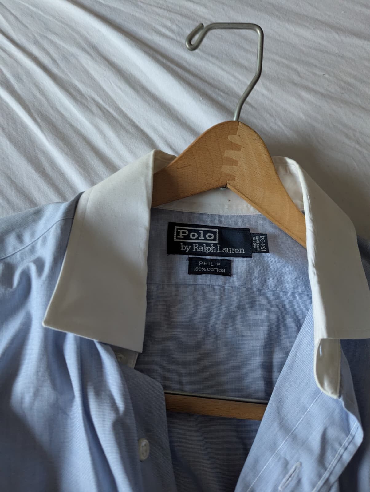 Other Polo by Ralph Lauren Cuffed Shirt Vintage Size 34R - 2 Thumbnail