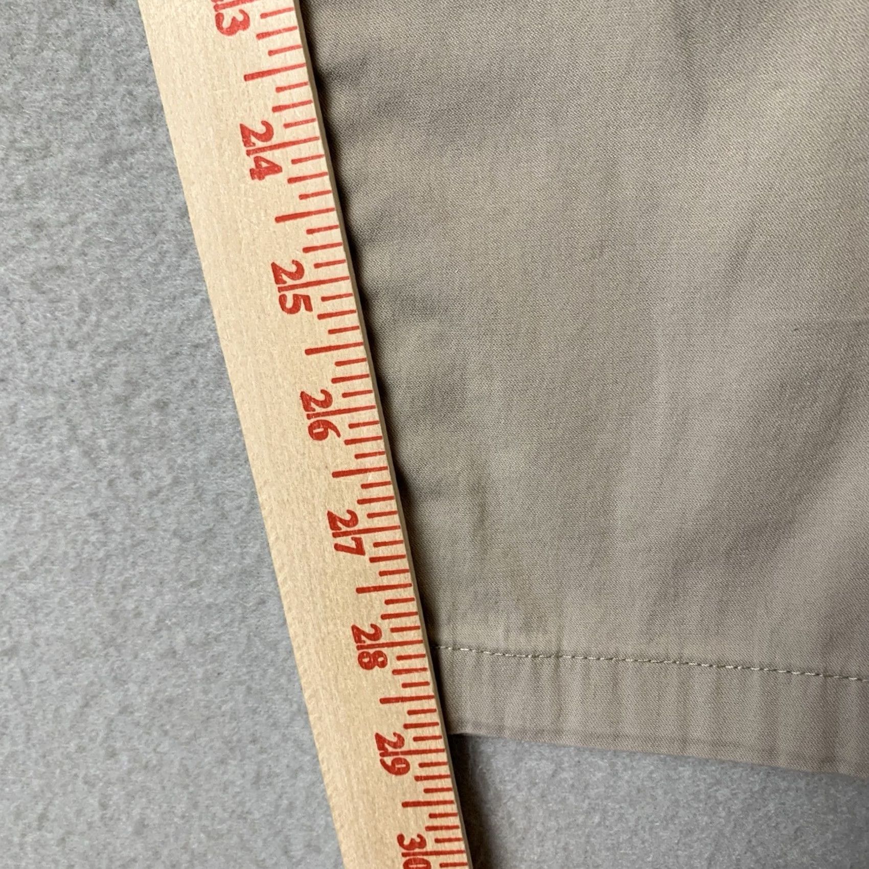 Vintage Birddogs Pant Men 34x30 Beige Chino Regular 34 Flat Front Lined Golf Hiking Pocket Logo Embroidered Spikes—Pre-Owned Size US 34 / EU 50 - 5 Thumbnail