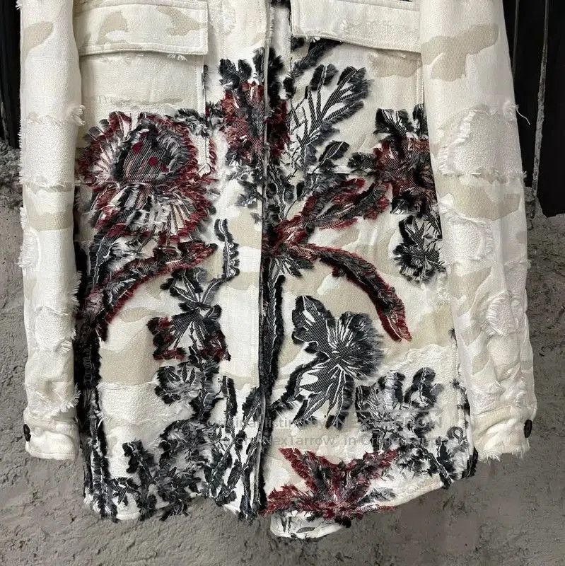 Dior Dior Floral Embroidered Women's Spring Jacket . Size XXS / US 00 / IT 34 - 4 Thumbnail