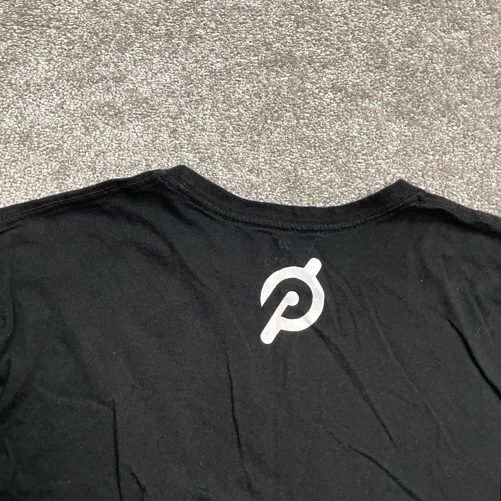 Vintage Peloton T-Shirt Men Large Black Crew Neck Short Sleeve Cotton Tee Size US L / EU 52-54 / 3 - 4 Thumbnail