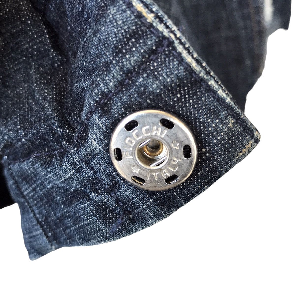 Diesel × Vintage Diesel Y2K Distressed Processed Stretchable Denim Jacket Size US M / EU 48-50 / 2 - 8 Thumbnail