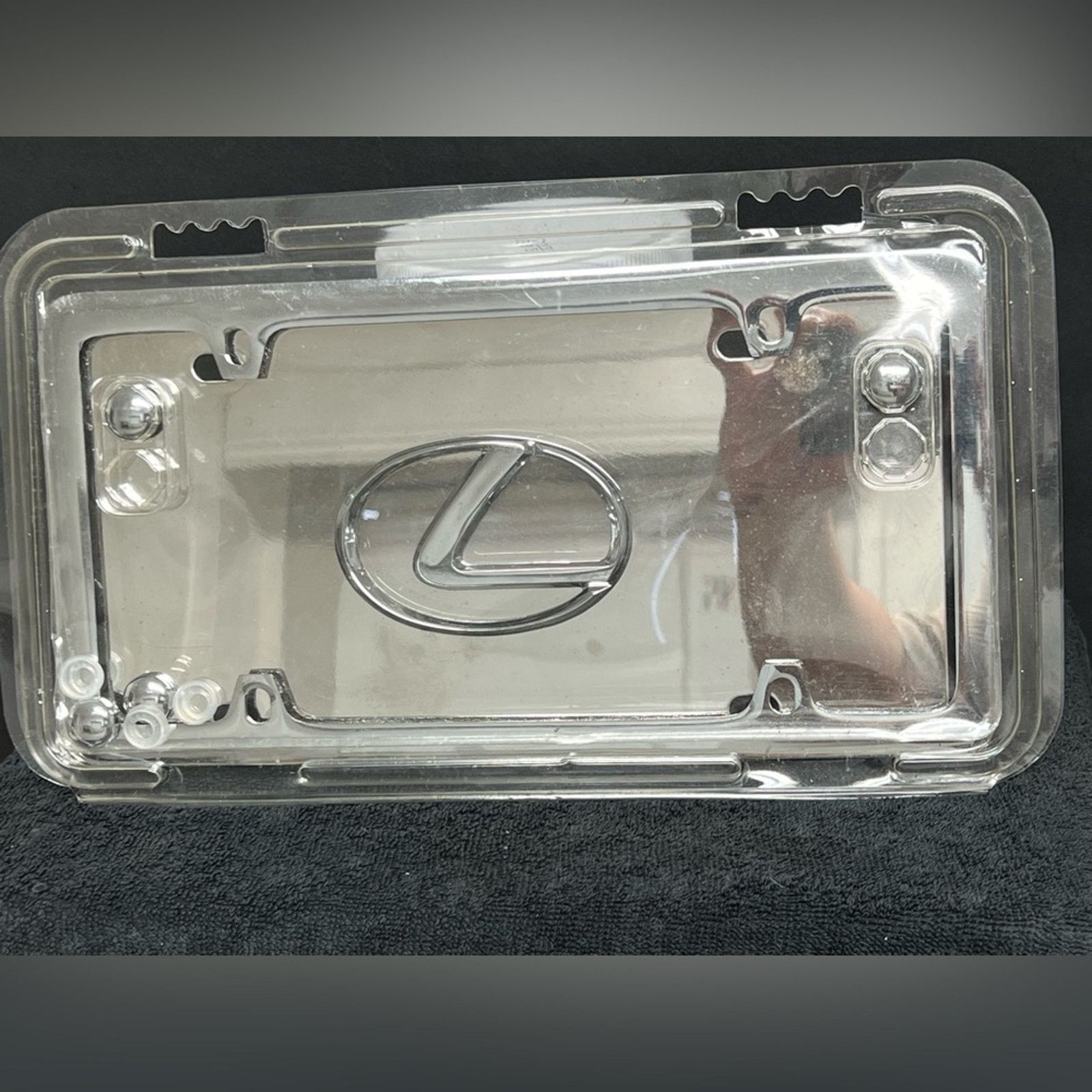 Other Lexus 3D Chrome Heavy Steel License Plate Chrome Frame $49 Size ONE SIZE - 1 Thumbnail