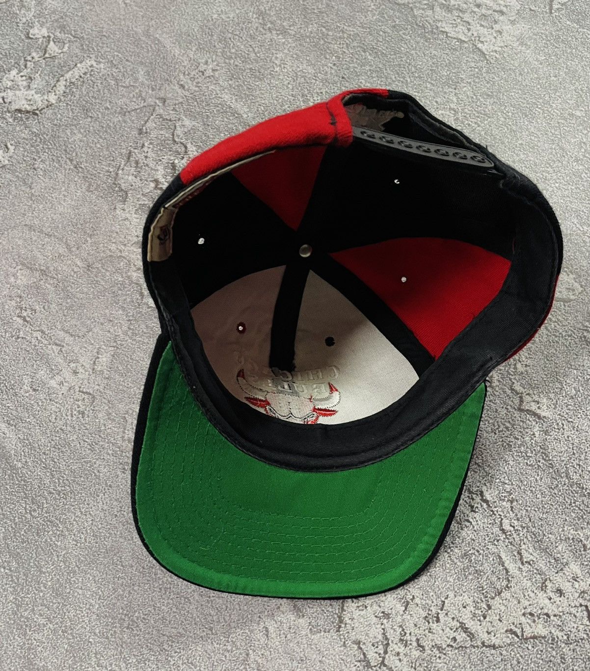 Starter Vintage 90’s STARTER Chicago Bulls NBA Wool Cap Snapback Hat Size ONE SIZE - 12 Thumbnail