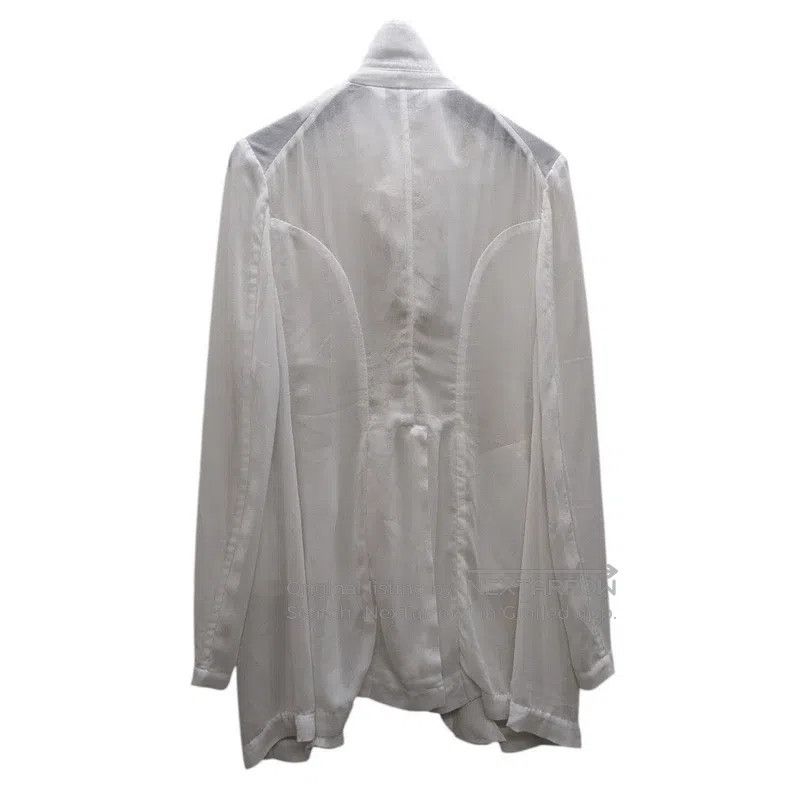 Comme des Garcons Comme Des Garcons Lace trim coat Size S / US 4 / IT 40 - 4 Thumbnail