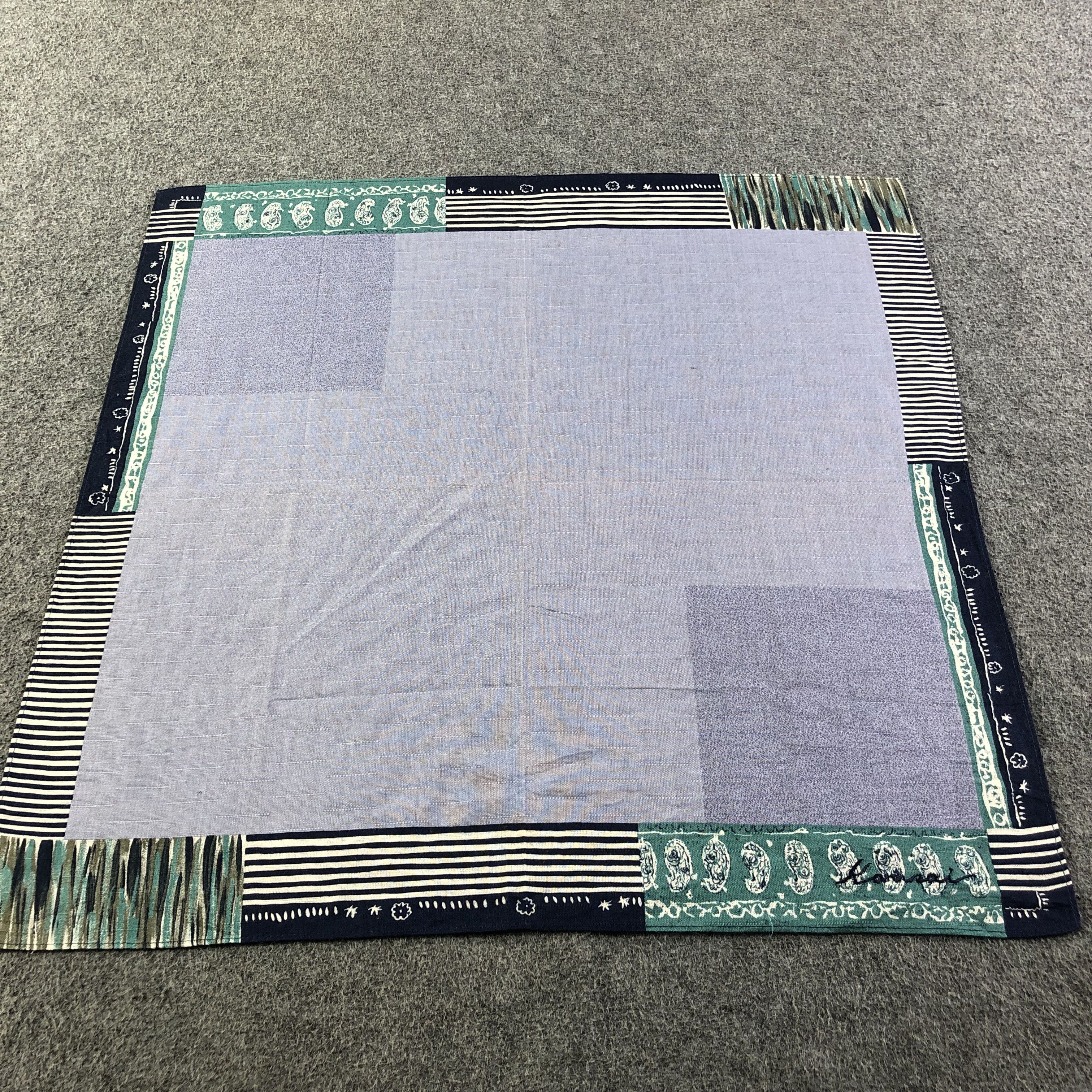 Kansai Yamamoto × Vintage Kansai Handkerchief Neckerchief Bandana H2311 Size ONE SIZE - 3 Thumbnail