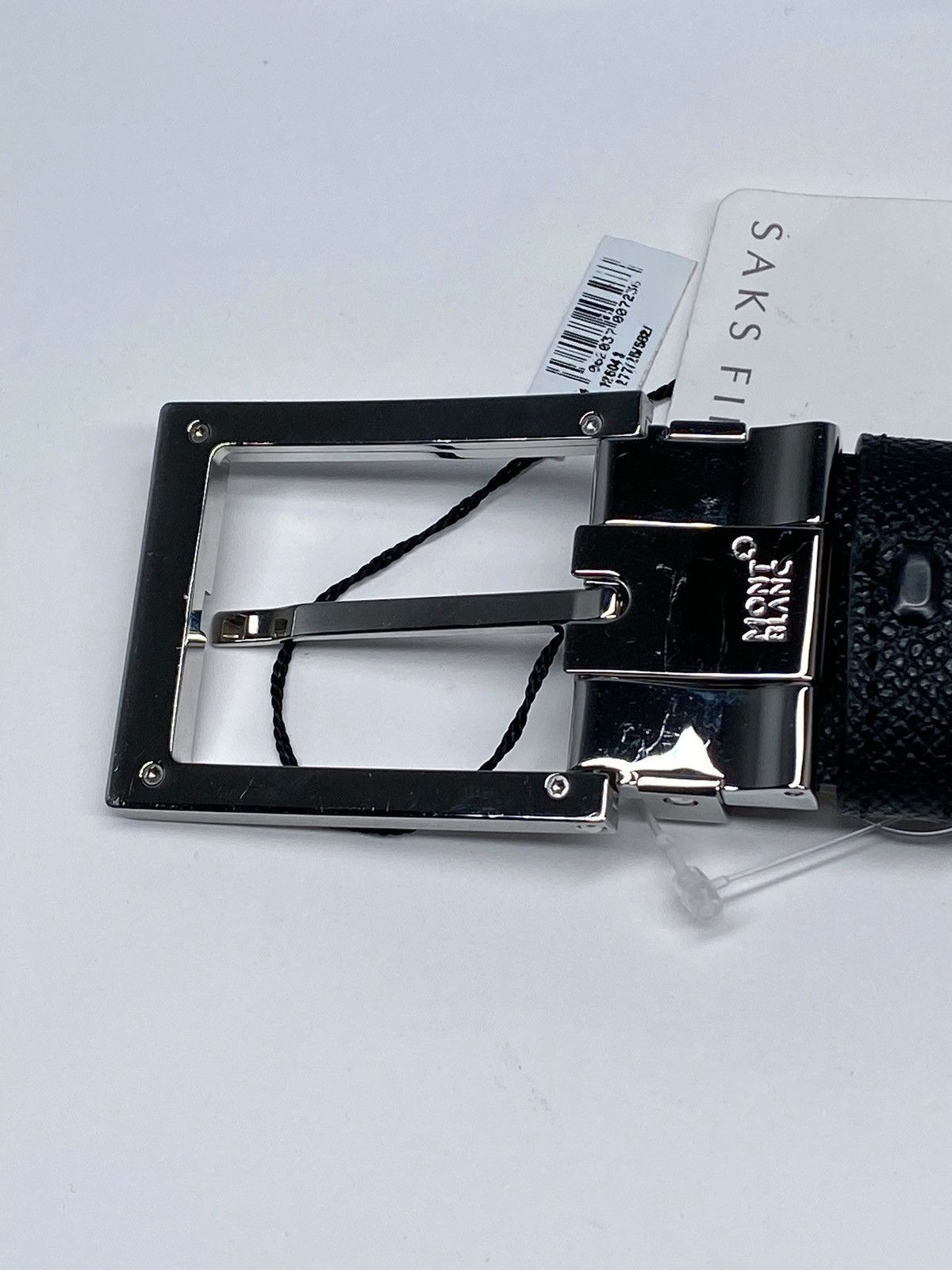 Montblanc Montblanc Trapeze Adjustable & Reversible Leather Belt Size ONE SIZE - 8 Thumbnail
