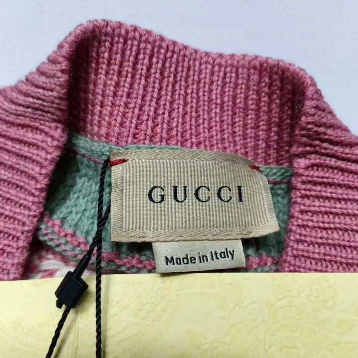Gucci Gucci Gucci Kids Embroidered Knit Cardigan -2506 Size US M / EU 48-50 / 2 - 3 Thumbnail