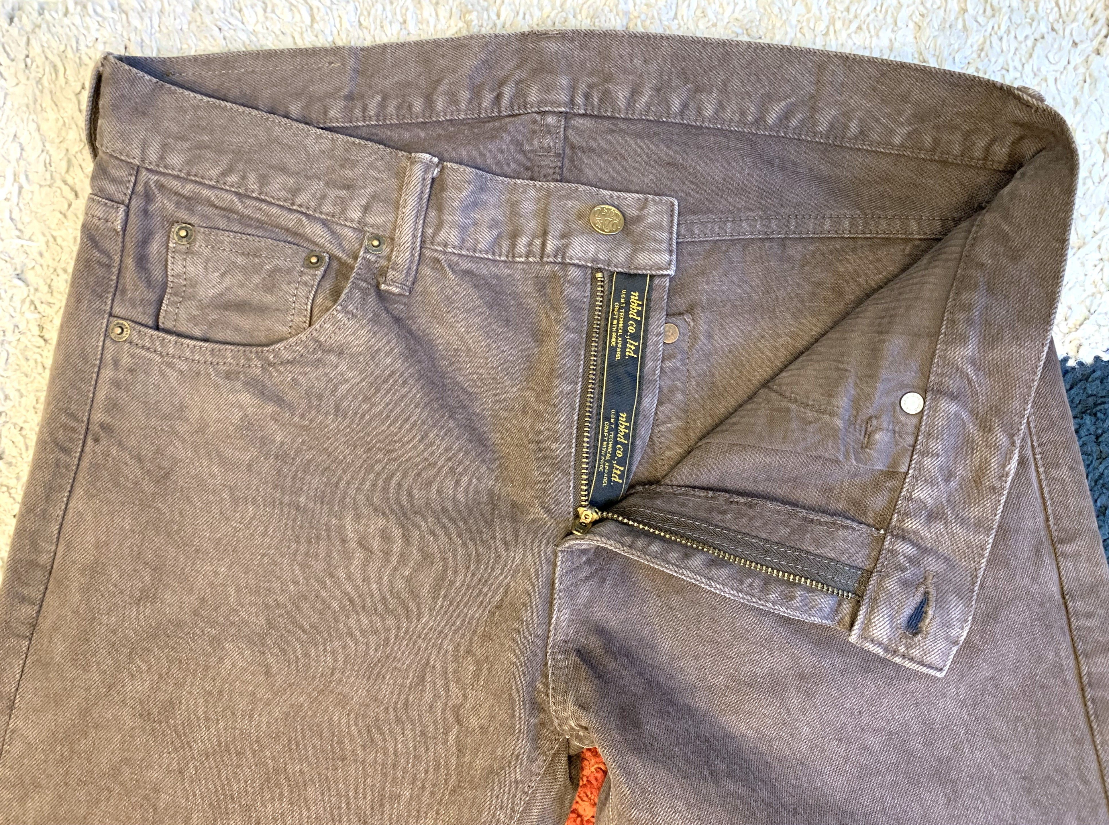 Neighborhood Neighborhood 2013aw overdyed heavy cotton pants, size M (32) Size US 32 / EU 48 - 4 Thumbnail