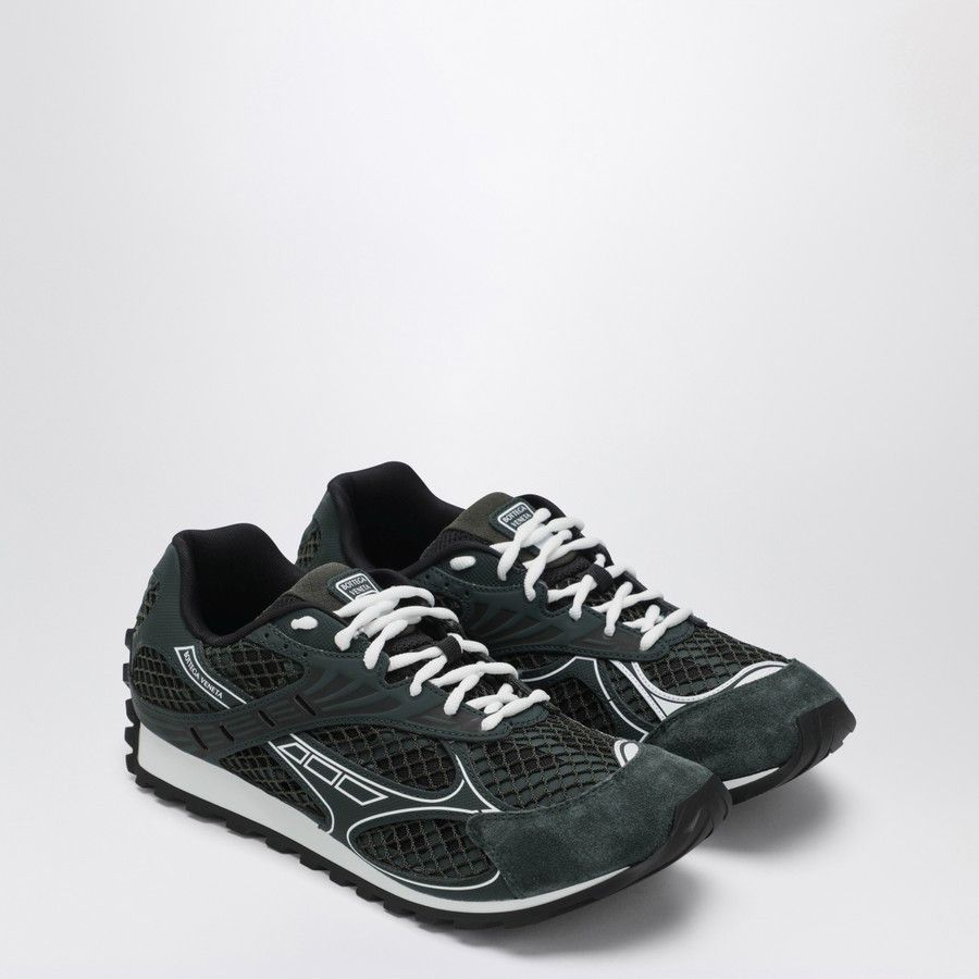 Bottega Veneta o1d2blof0126 Low-Top Sneakers in Dark Green Size US 12 / EU 45 - 2 Thumbnail