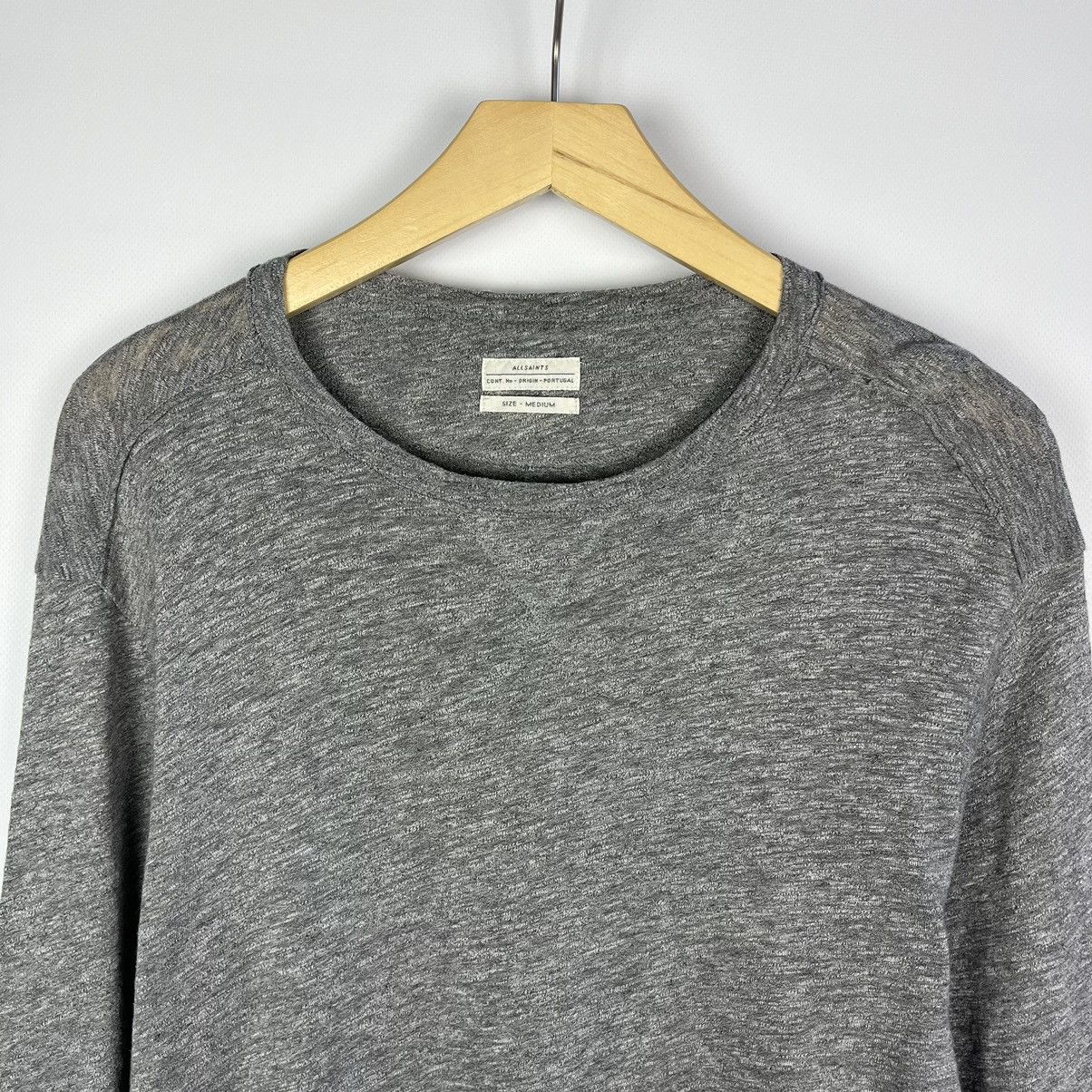 Allsaints × Designer Designer Allsaints Slater LS Crew Long Sleeve Tee Basic Size US M / EU 48-50 / 2 - 2 Thumbnail