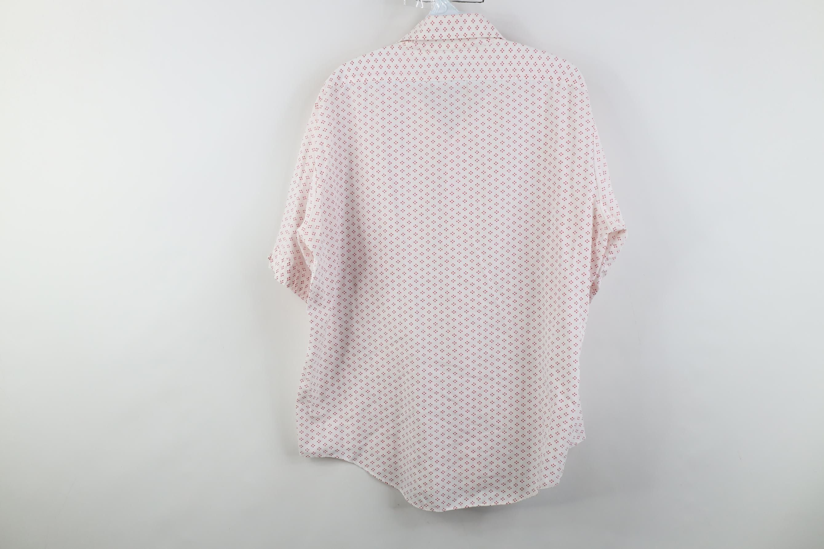 Vintage Vintage 70s Streetwear Collar Short Sleeve Button Shirt Size US L / EU 52-54 / 3 - 11 Thumbnail