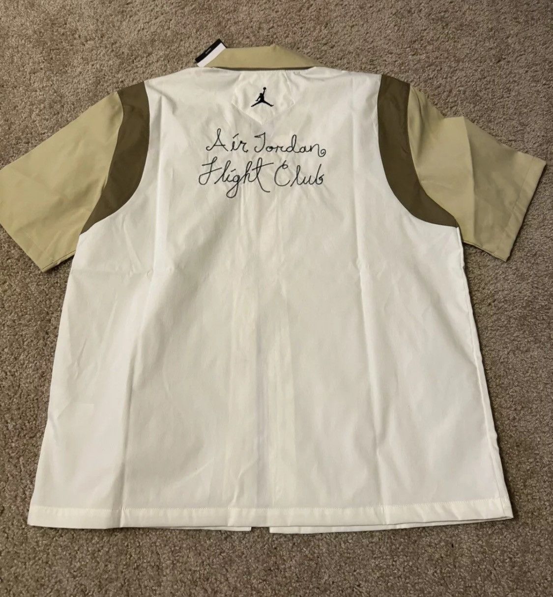 Jordan Brand Jordan Button-Up Shirt Medium Size M / US 6-8 / IT 42-44 - 2 Thumbnail