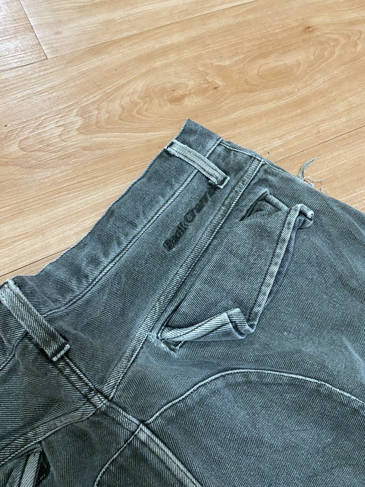 Japanese Brand × Vintage Rarely vintage back channel denim cargo baggy style Size US 34 / EU 50 - 11 Thumbnail