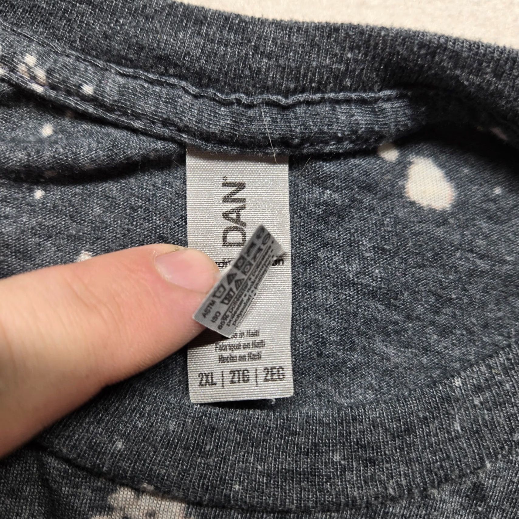 Gildan Gildan Shirt Women 2XL Gray All Seasons Short Sleeve Tee T-Shirt Basic Casual Size XXL / US 16-18 / IT 52-54 - 2 Thumbnail