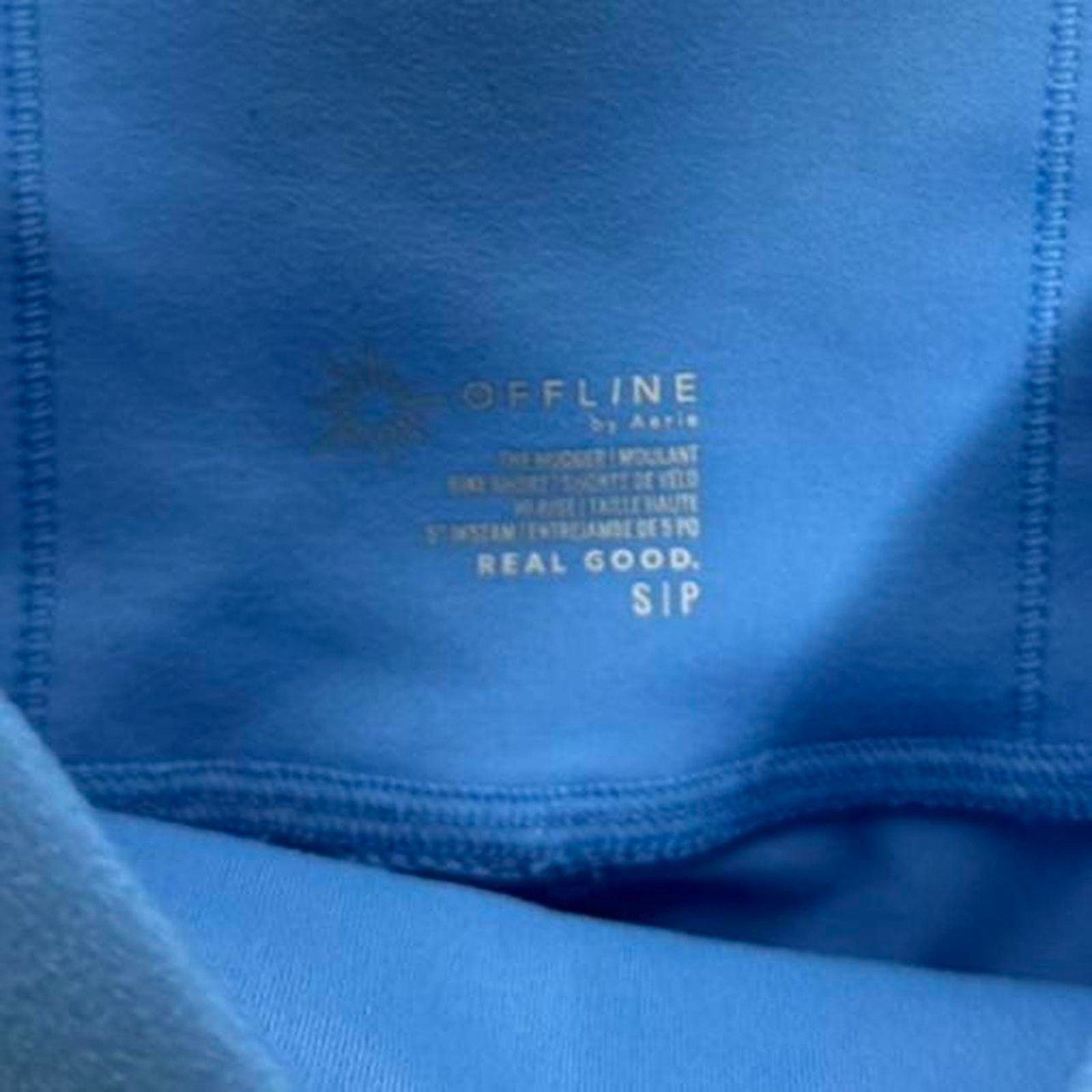 Other Aerie Blue Seamless ButterySoft Activewear shorts Size Small Size 27" / US 4 / IT 40 - 3 Thumbnail